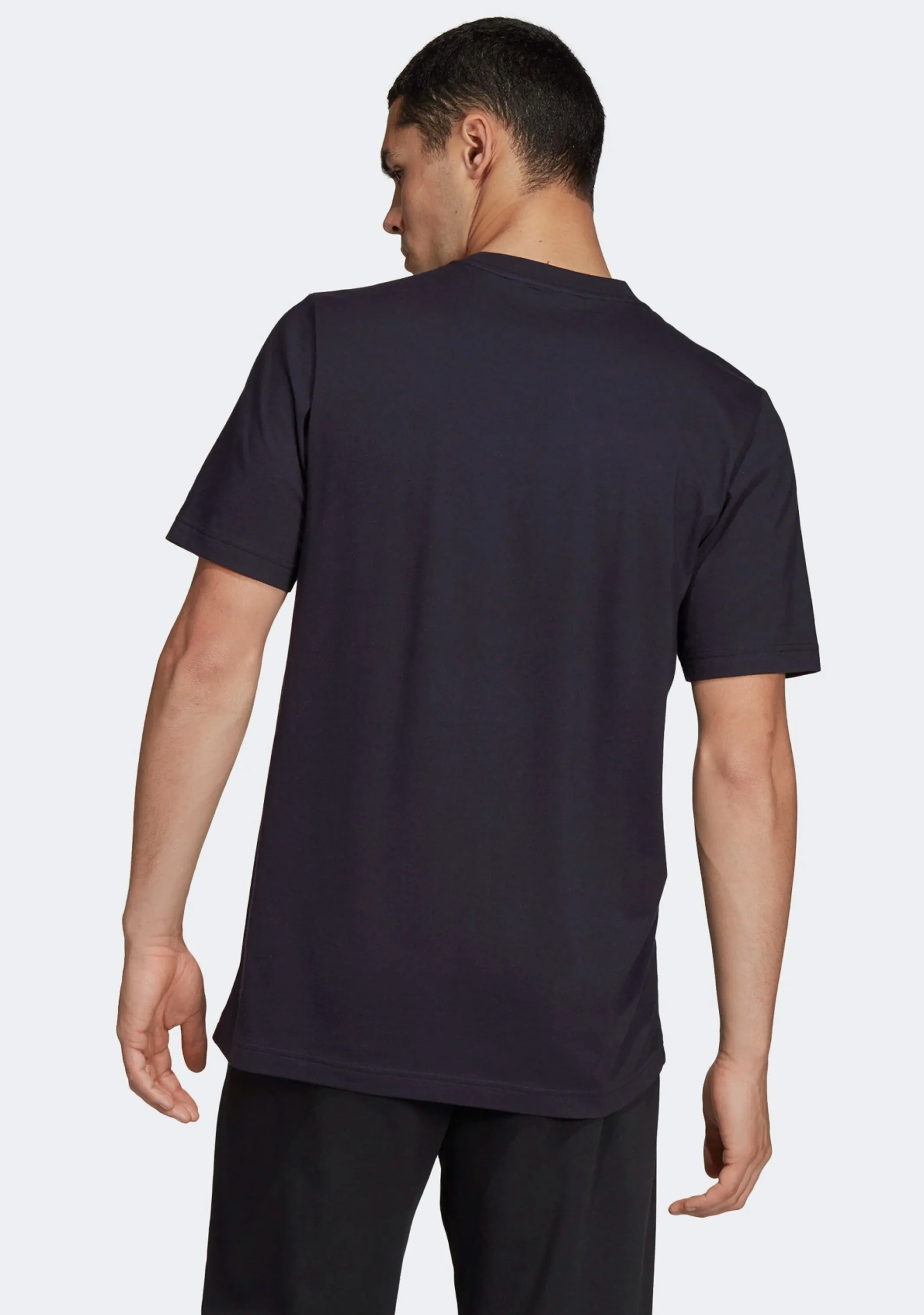 Adidas Mens Essentials Plain Tee Black <br> DU0367