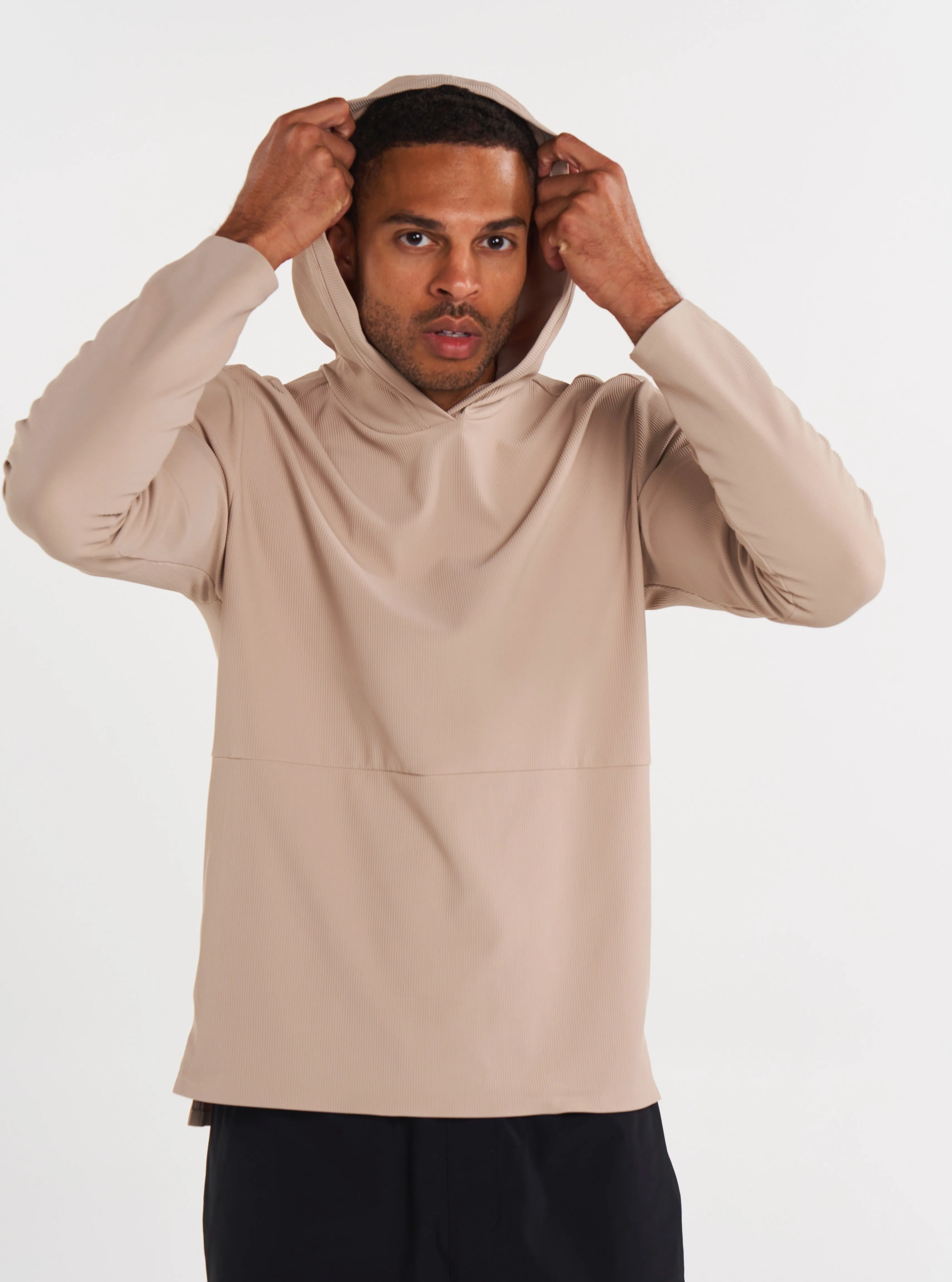 ALTRN Rib Hoodie - Sandstone