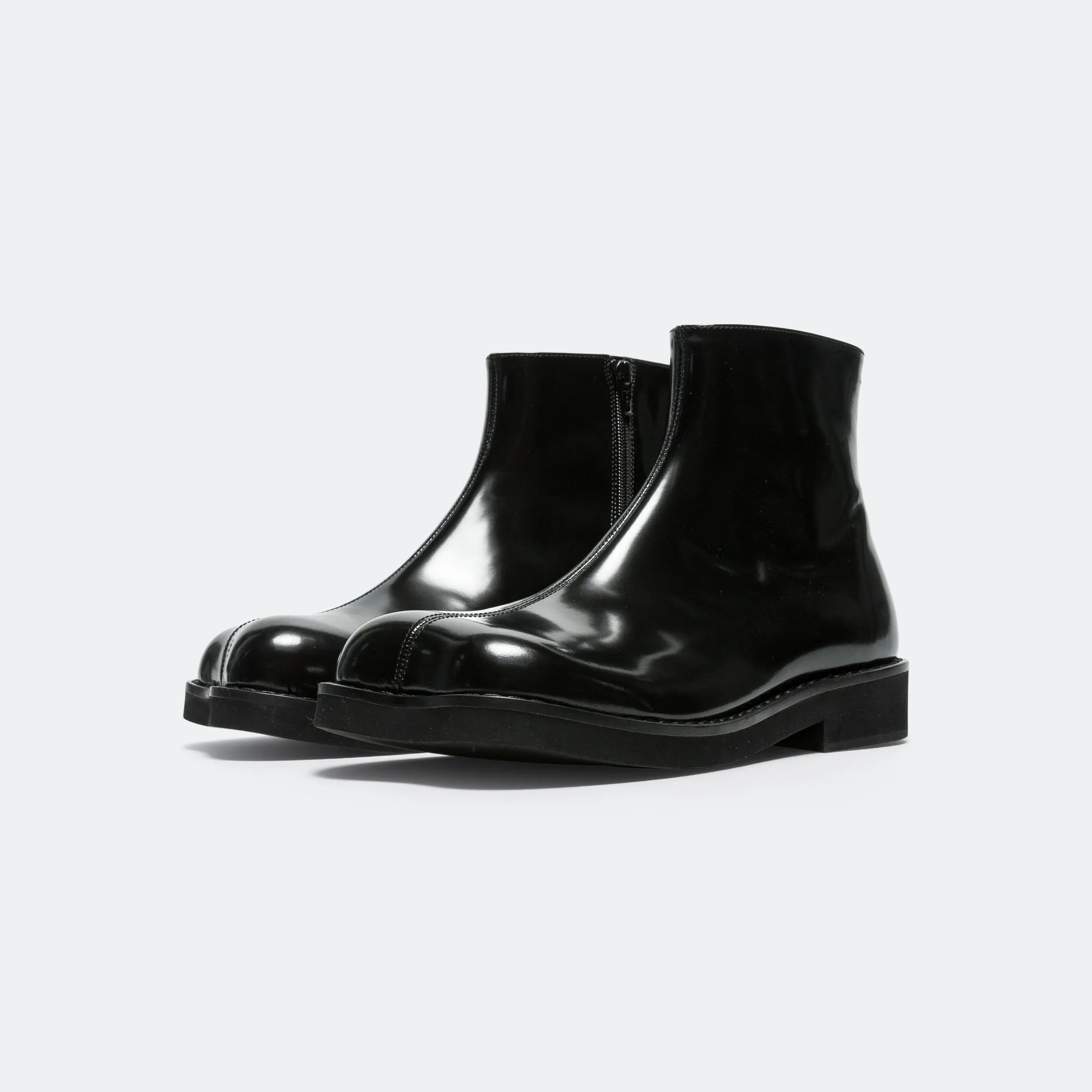 Ankle Boots - Black Leather