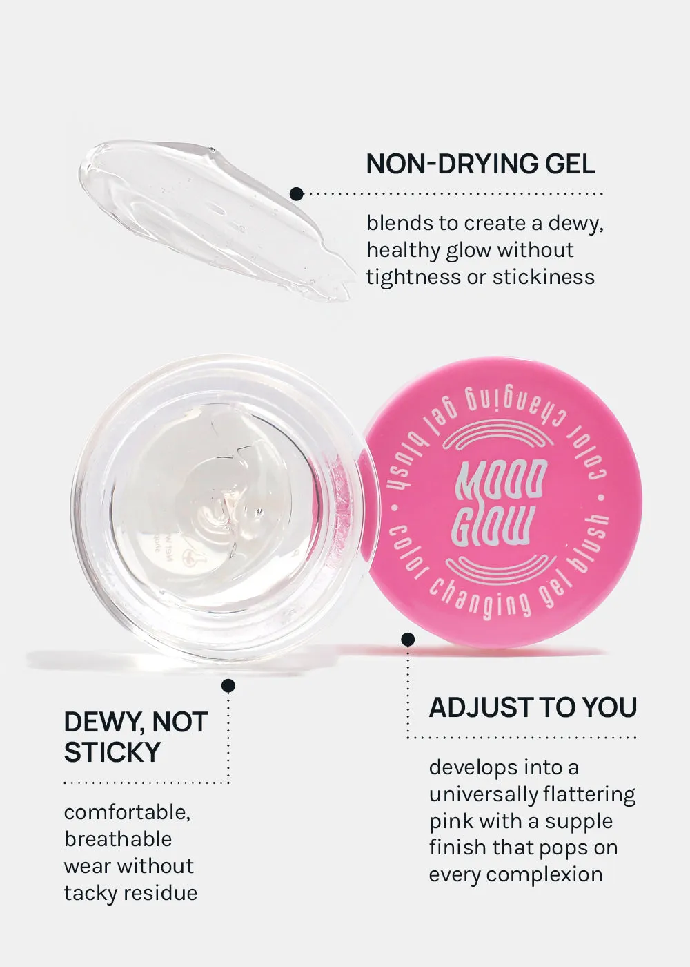 AOA Mood Glow Color-Changing Gel Blush