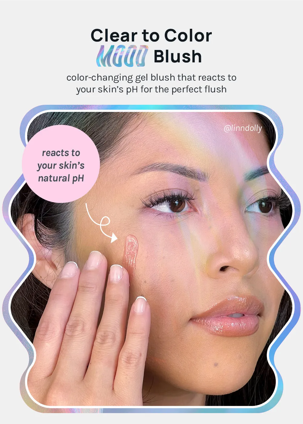 AOA Mood Glow Color-Changing Gel Blush