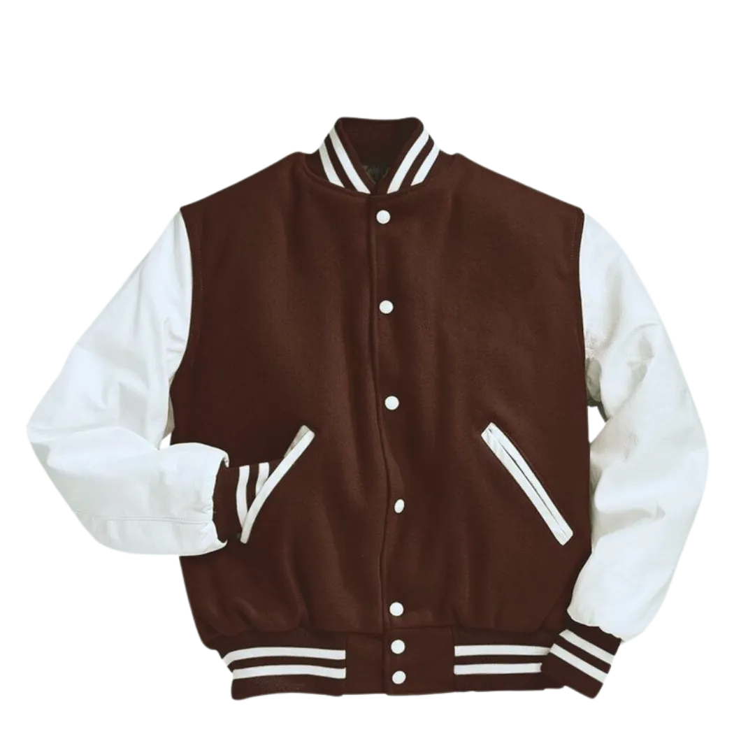 Brown Varsity Jacket