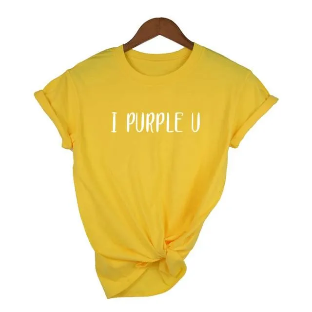 BTS I PURPLE U Tee