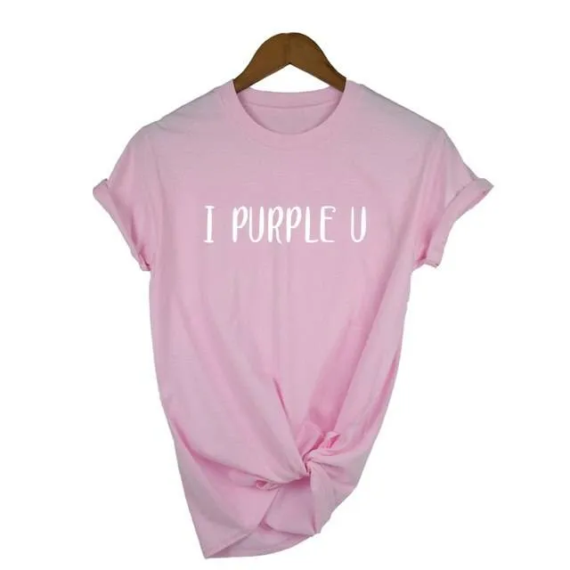 BTS I PURPLE U Tee