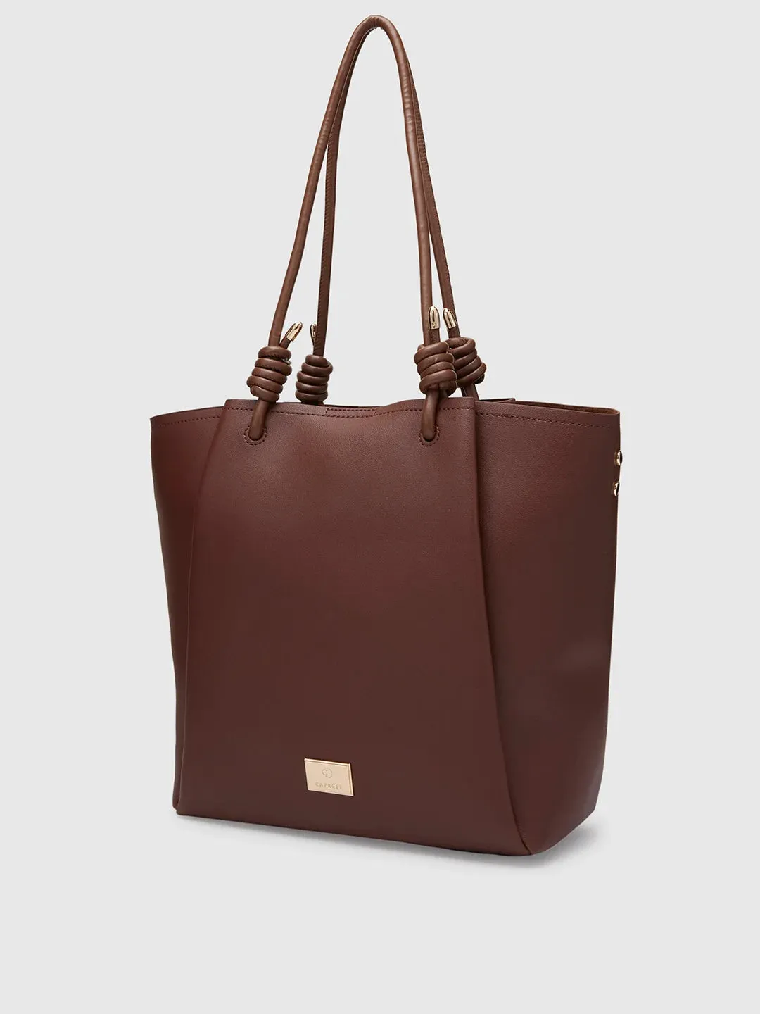 Caprese Keera Tote Large Dark Brown