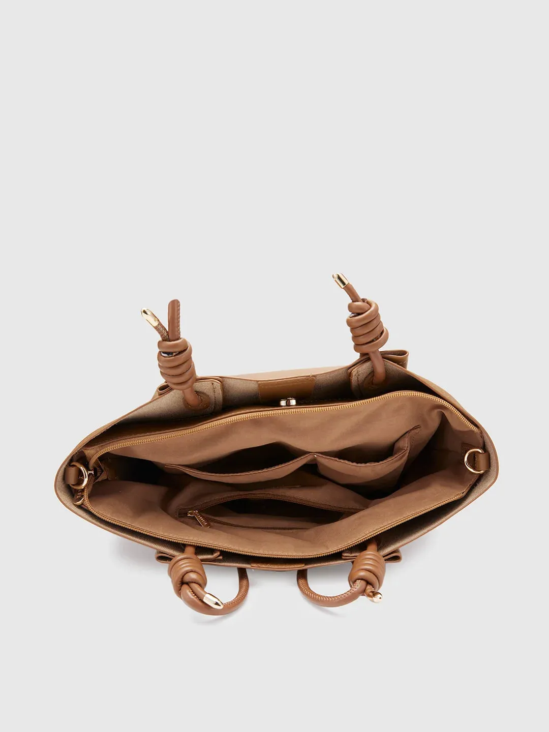 Caprese Keera Tote Large Dark Brown