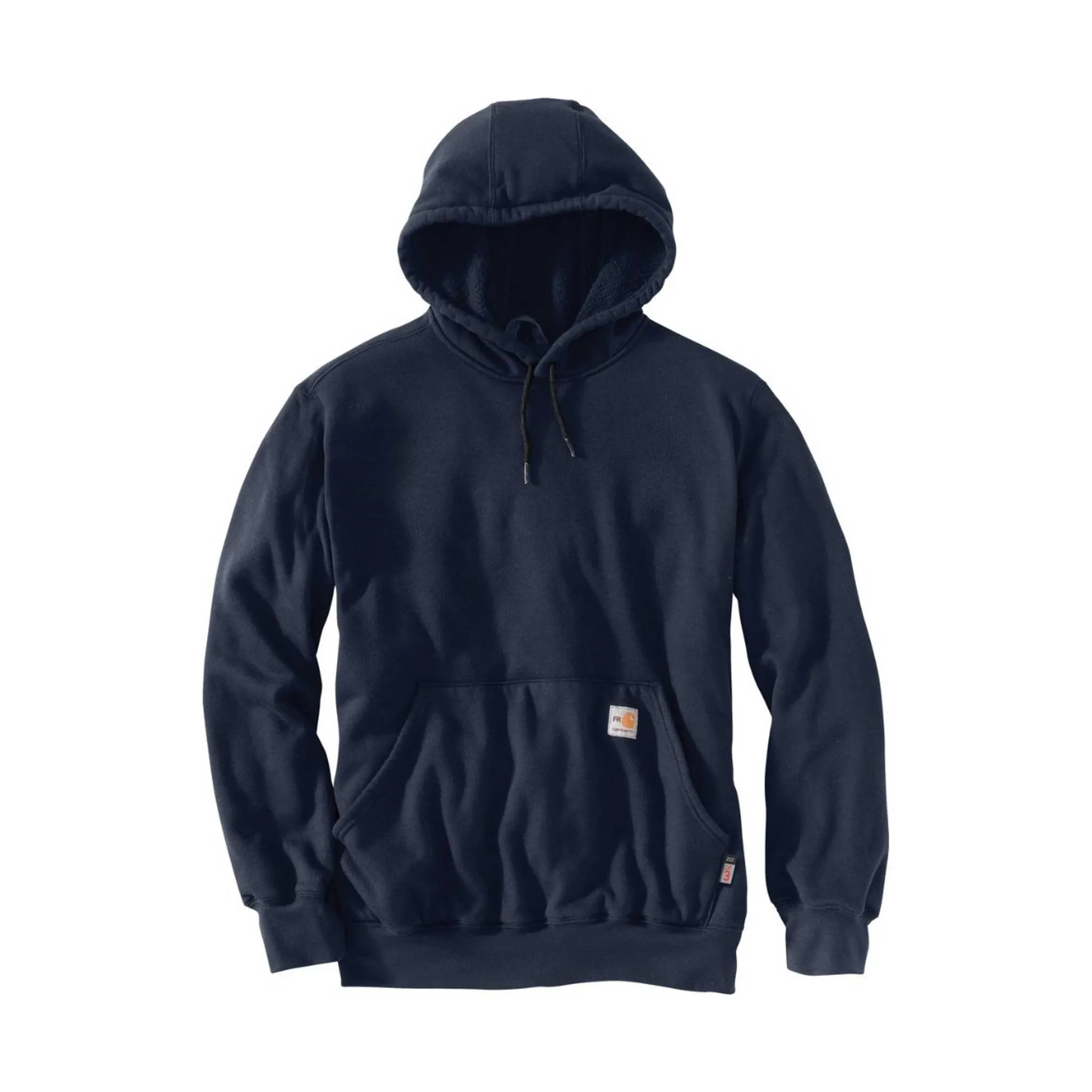 Carhartt Men's Flame Resistant Force Midweight Hooded Sweatshirt - Navy