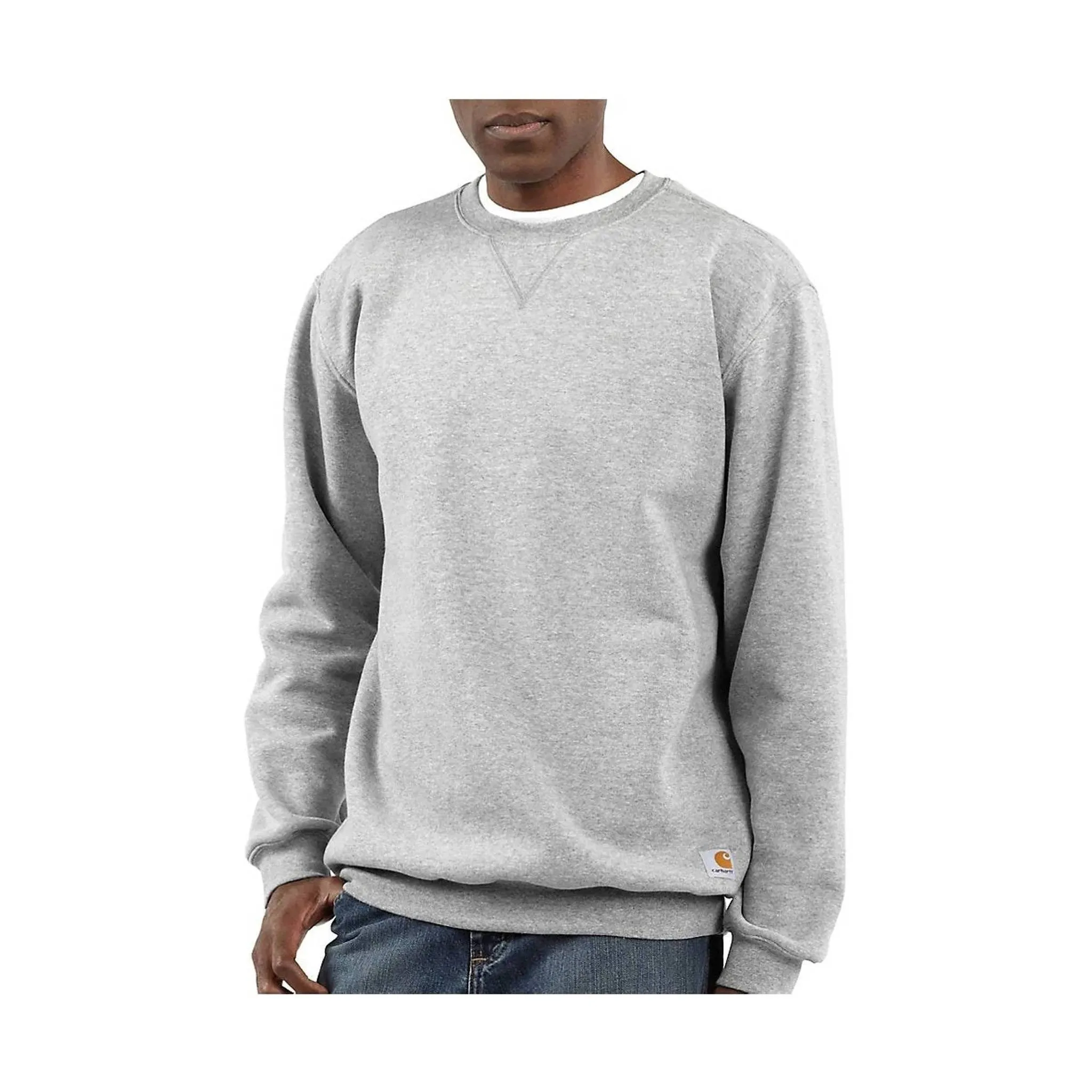 Carhartt Men's Midweight Crewneck Sweatshirt - Heather Gray
