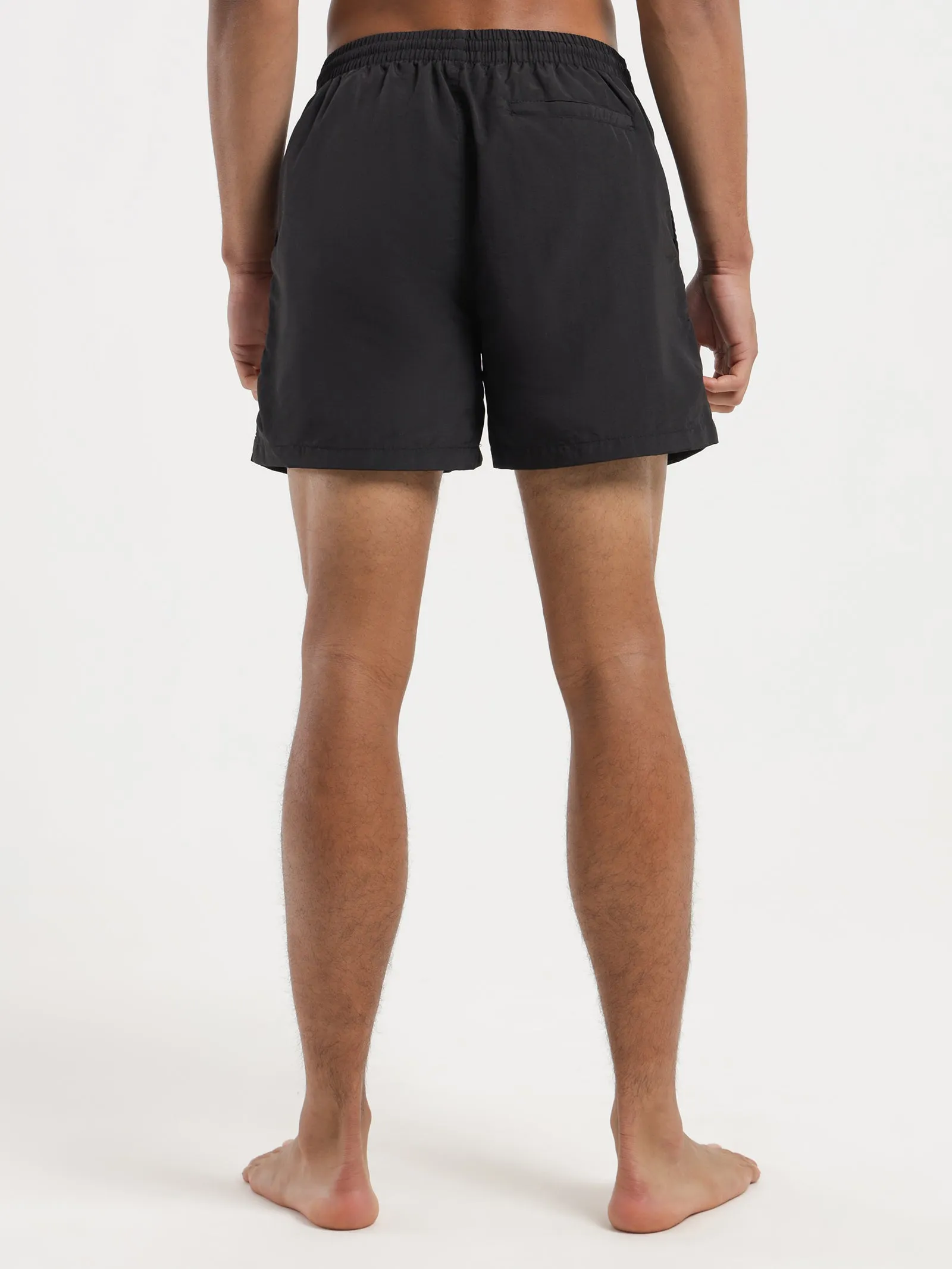 Curly S Watershorts in Black