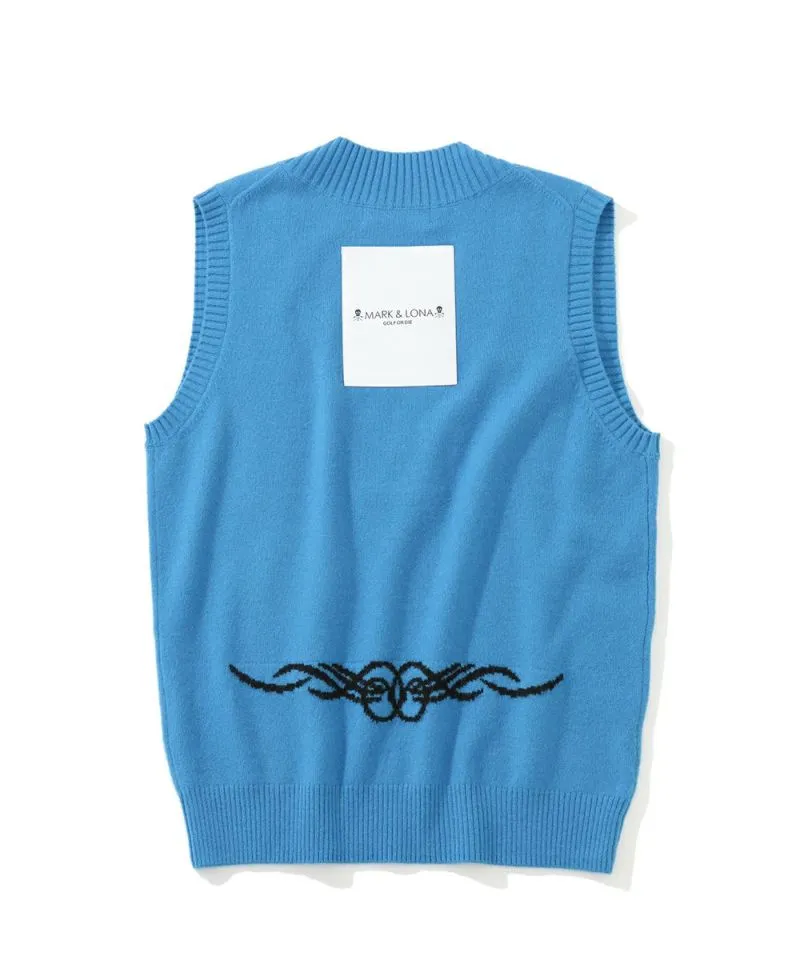 Deuce Cashmere Knit Vest | WOMEN