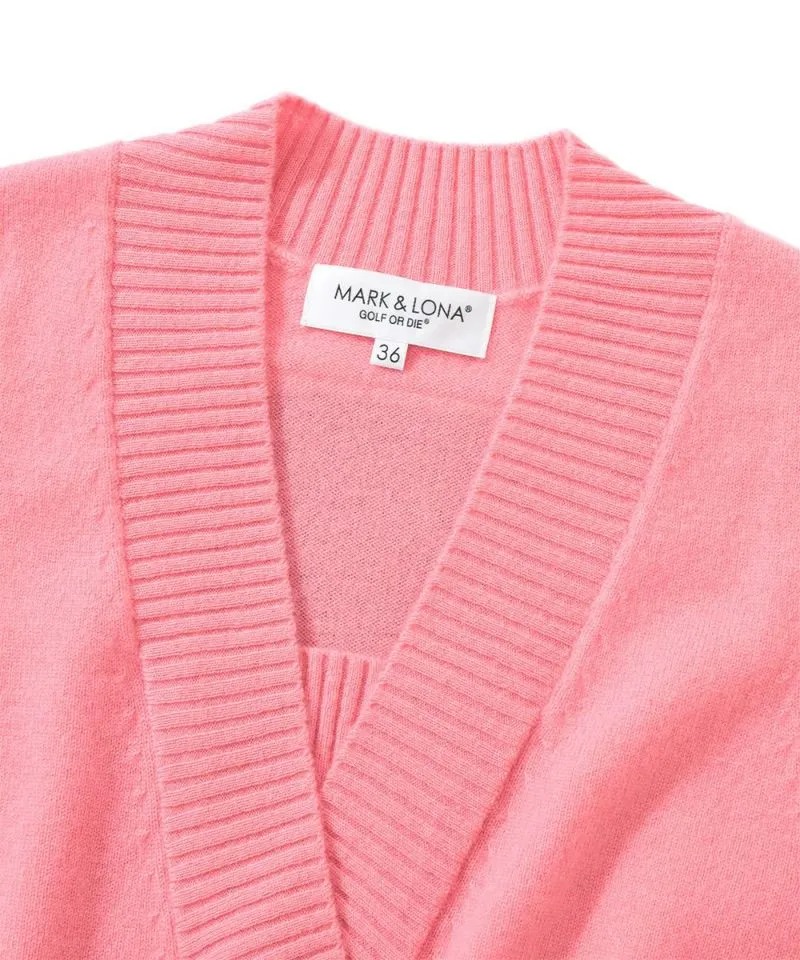 Deuce Cashmere Knit Vest | WOMEN