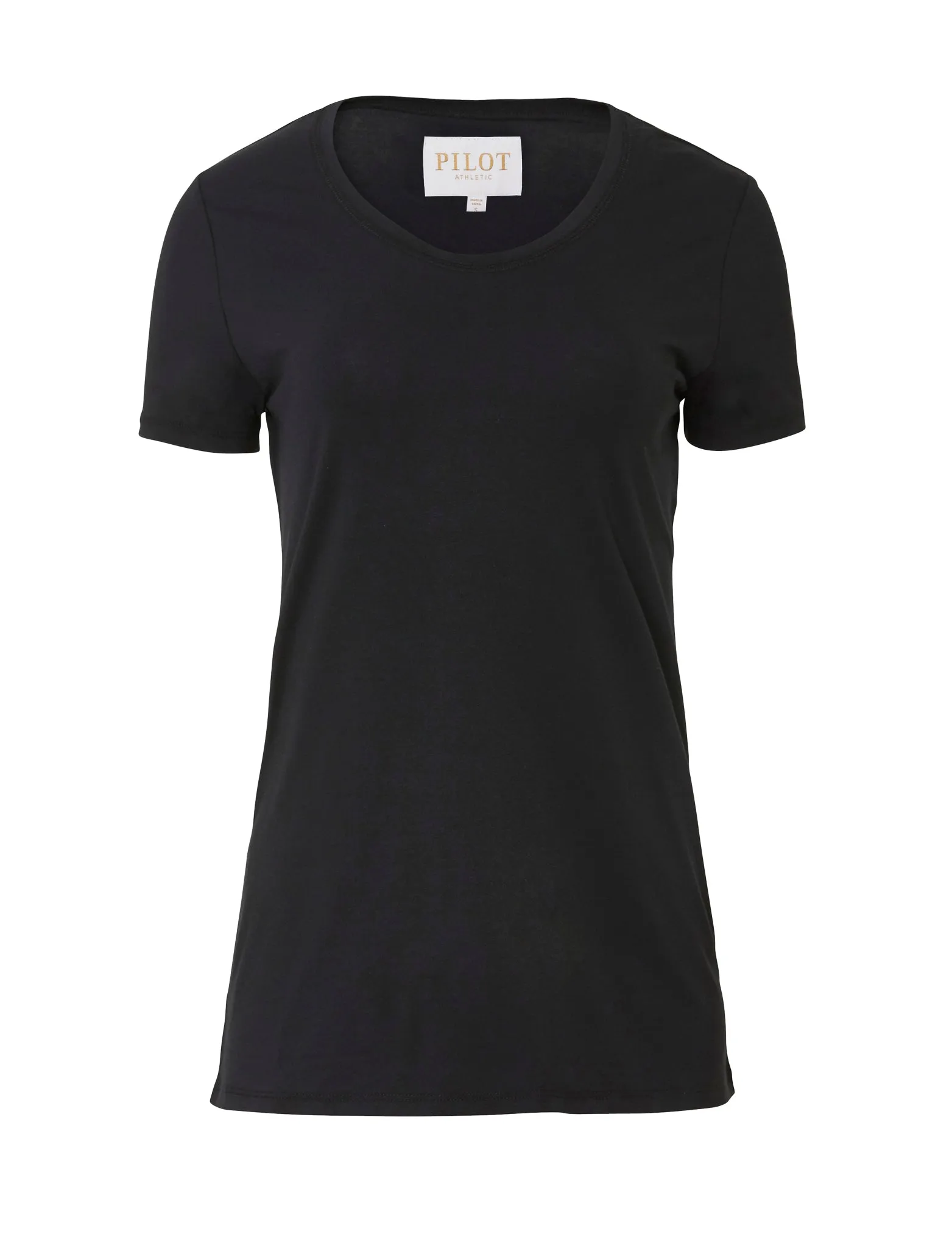 EMILY BASIC TEE  - BLACK