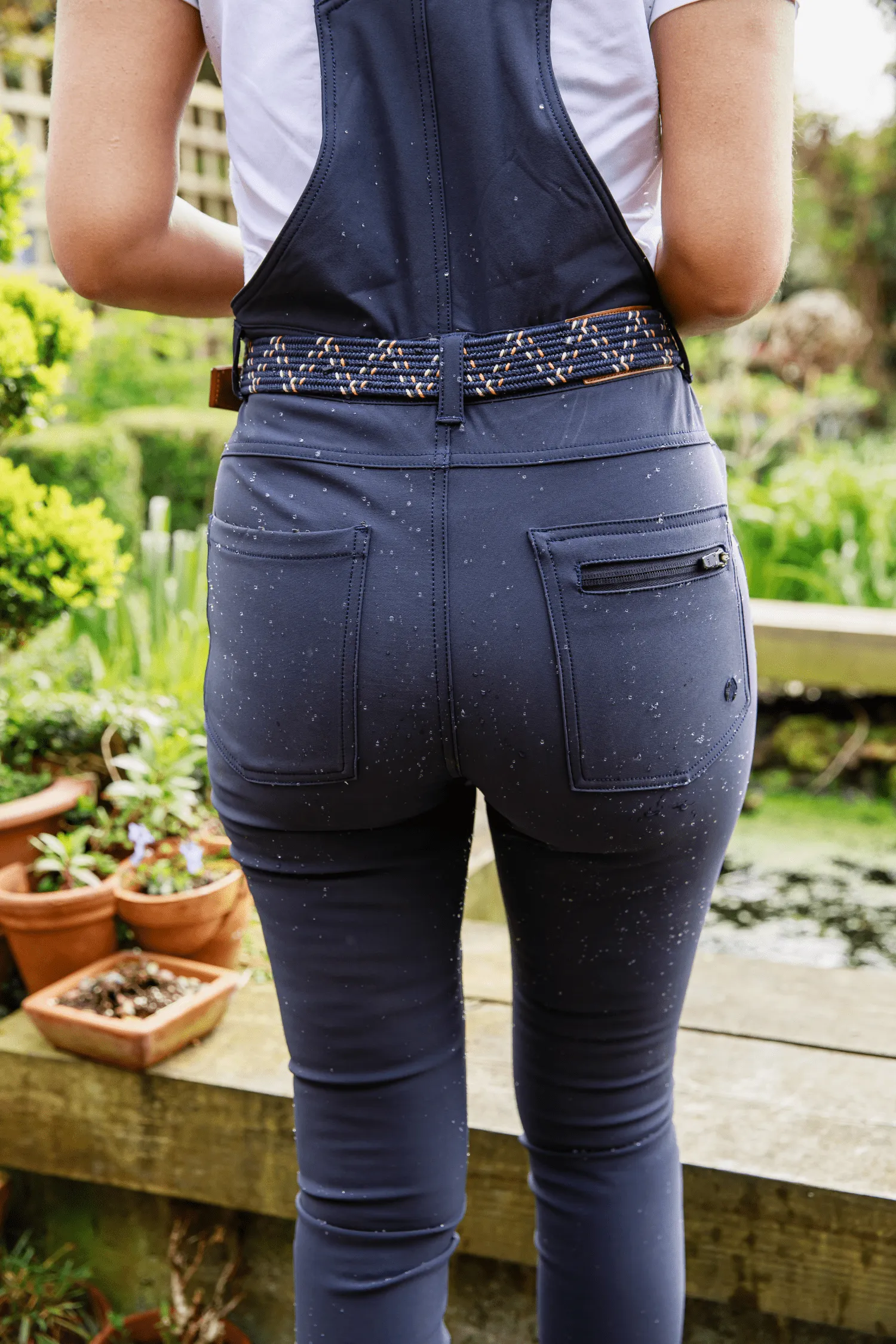 High-Abrasion Overalls - Midnight Blue