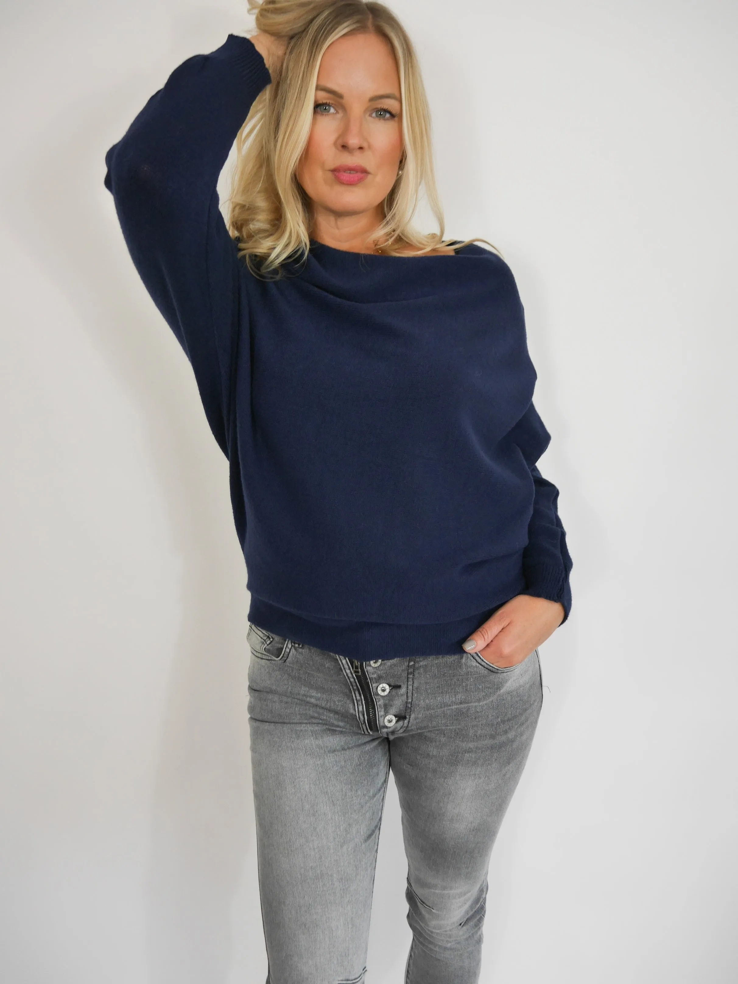 Jasmine Knit Navy