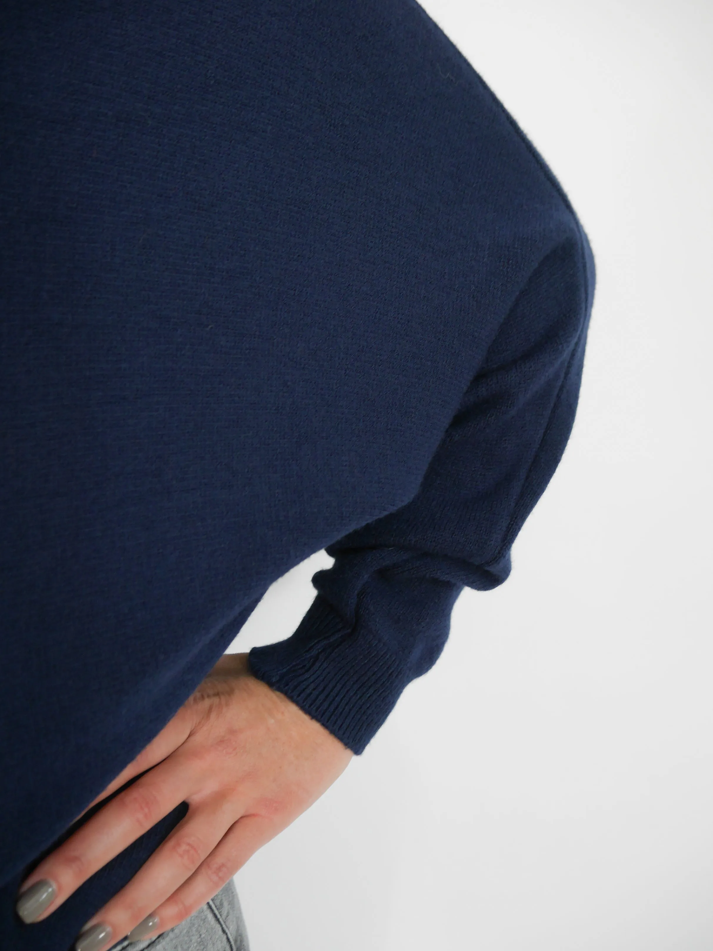 Jasmine Knit Navy