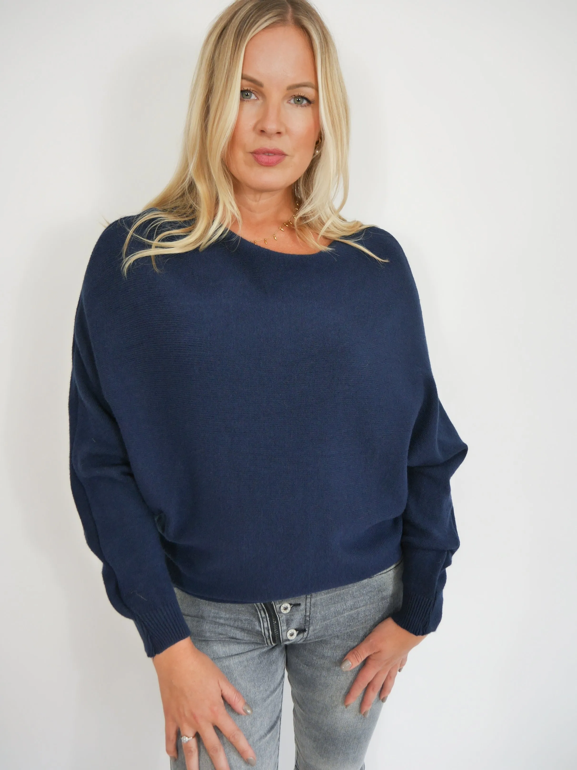 Jasmine Knit Navy