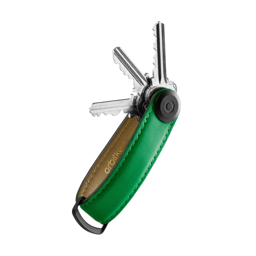 Key Organiser - Leather - Island Green