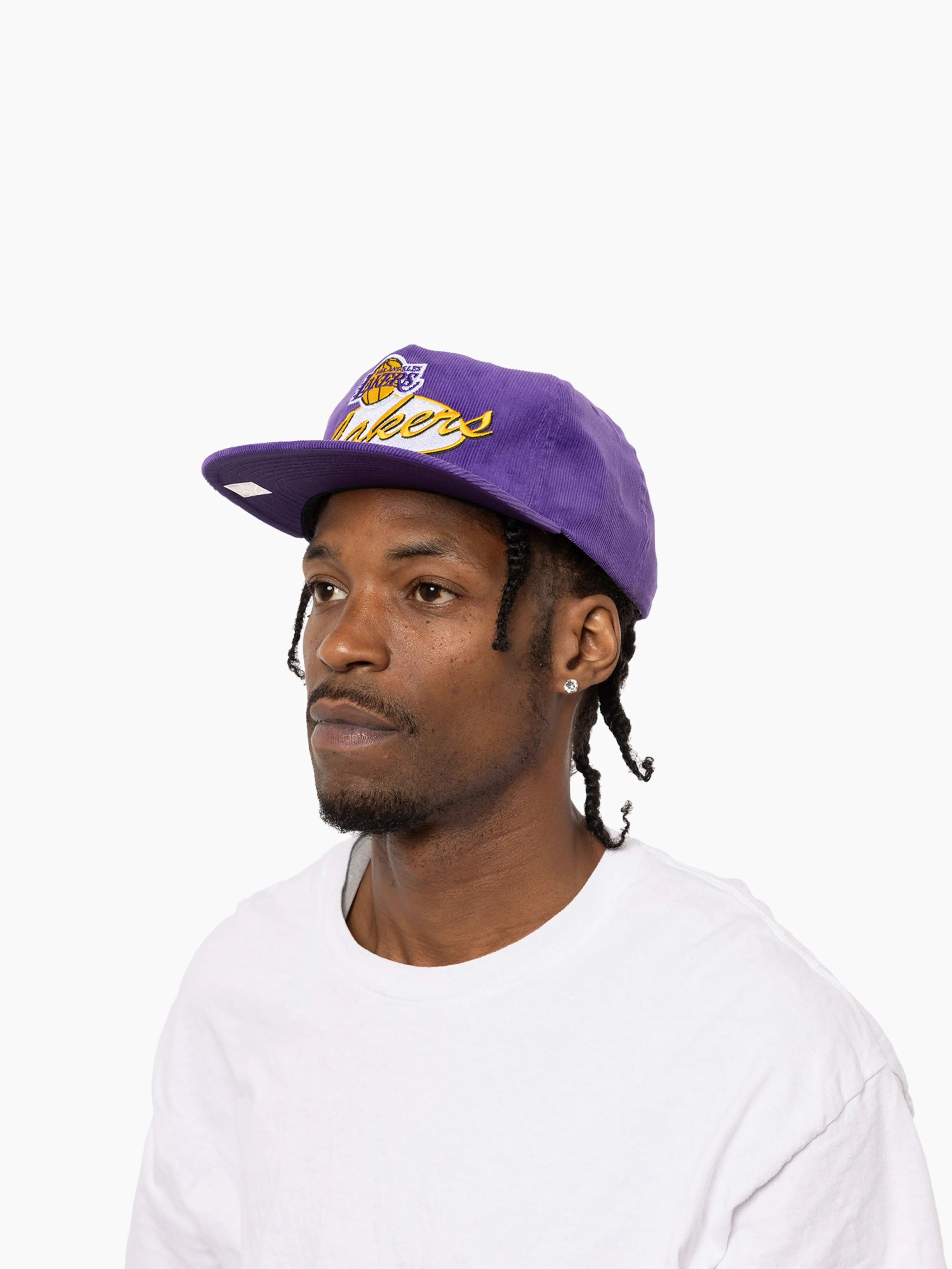 LA Lakers Centre Circle Origin Snapback | Lakers Purple