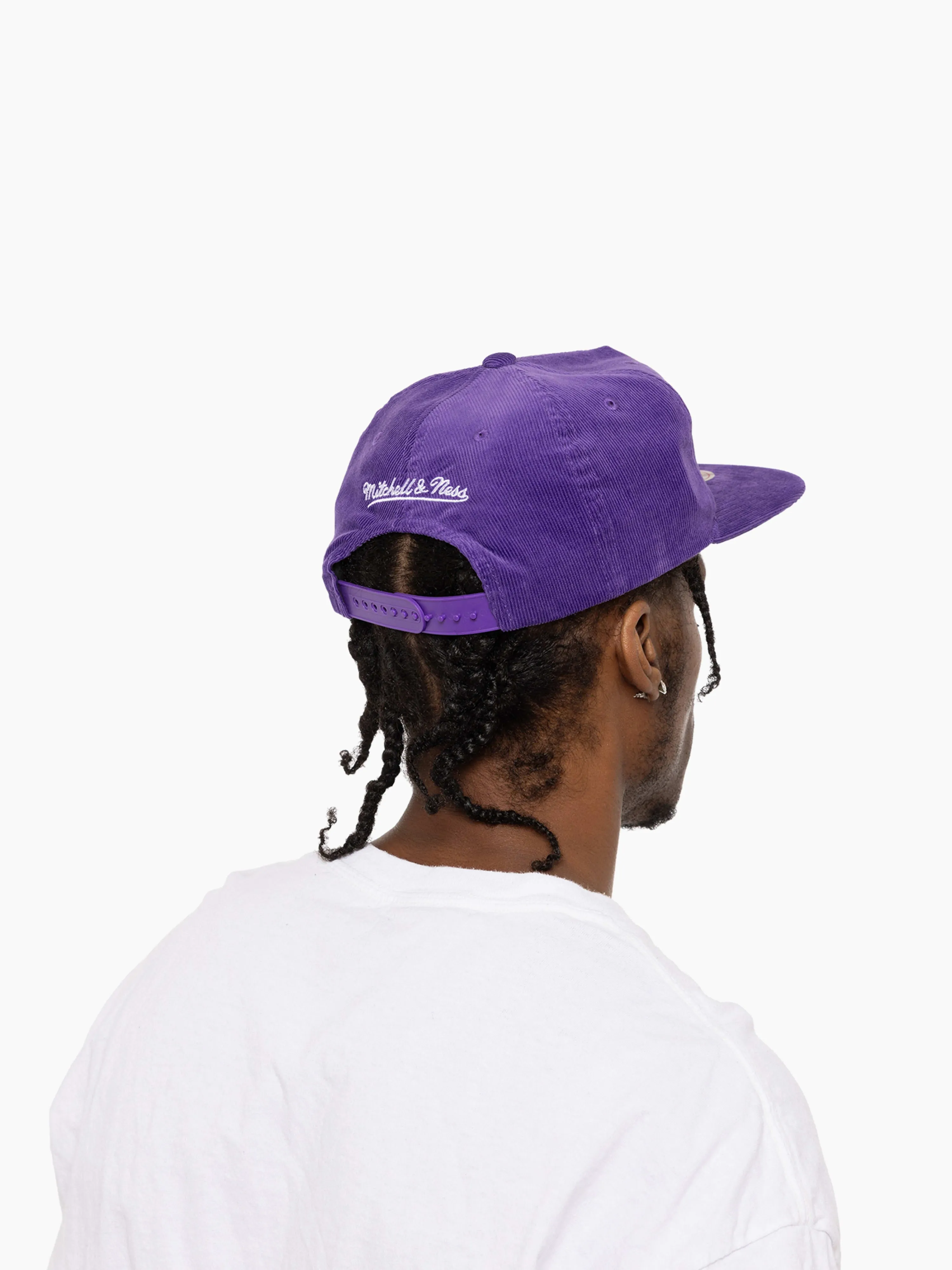 LA Lakers Centre Circle Origin Snapback | Lakers Purple
