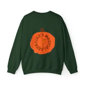 Link's Martial Arts Halloween Logo Unisex Heavy Blend™ Crewneck Sweatshirt
