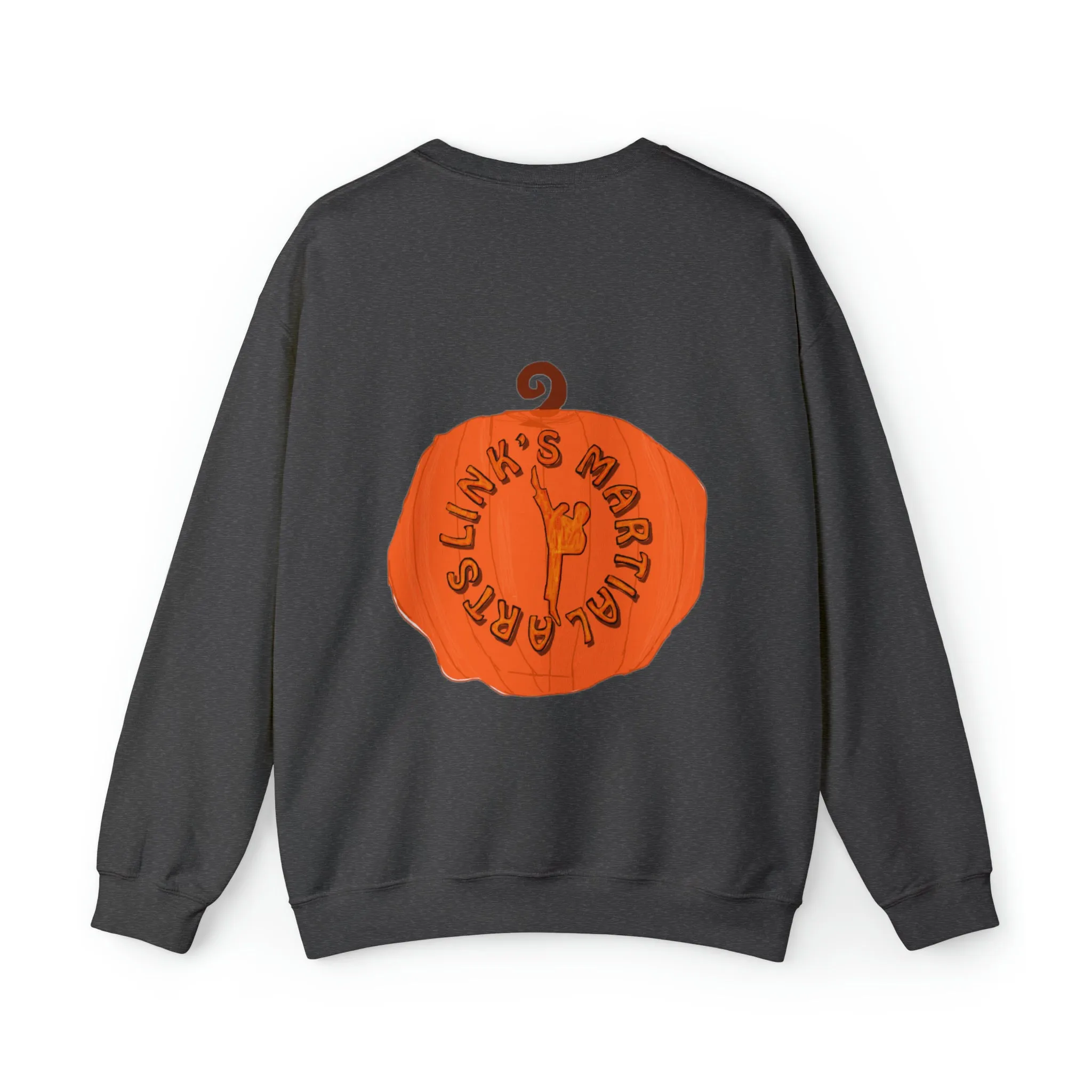 Link's Martial Arts Halloween Logo Unisex Heavy Blend™ Crewneck Sweatshirt