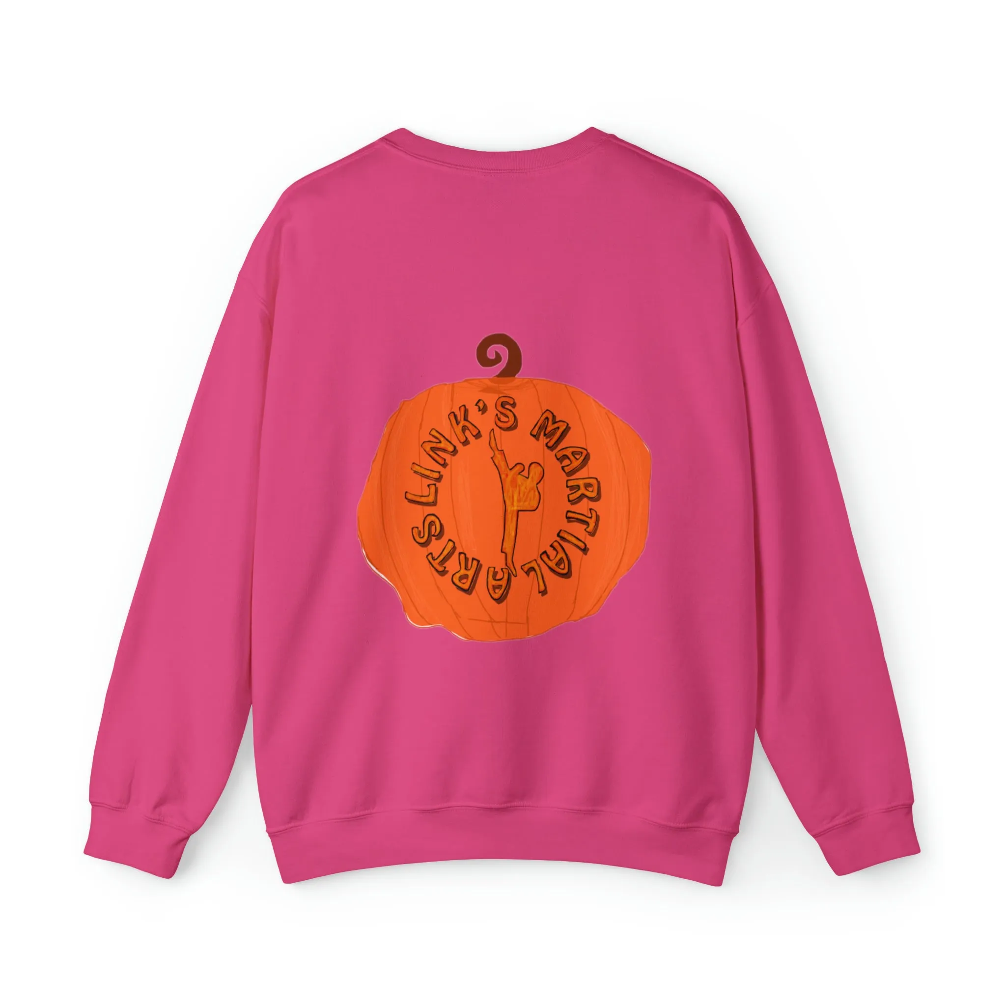 Link's Martial Arts Halloween Logo Unisex Heavy Blend™ Crewneck Sweatshirt