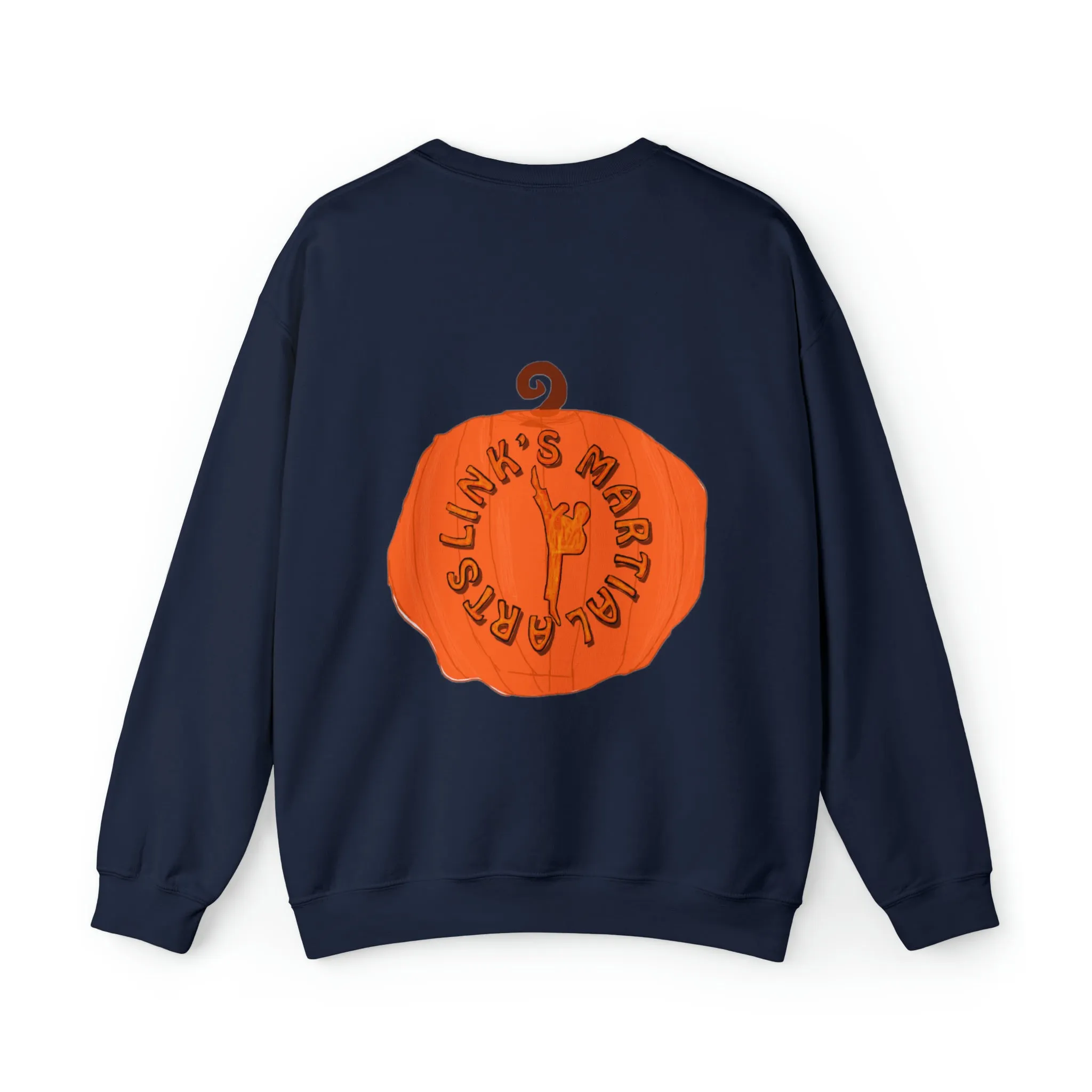 Link's Martial Arts Halloween Logo Unisex Heavy Blend™ Crewneck Sweatshirt