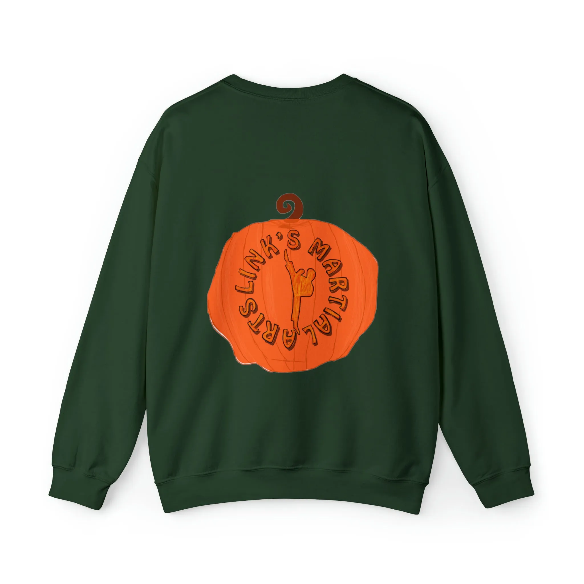 Link's Martial Arts Halloween Logo Unisex Heavy Blend™ Crewneck Sweatshirt