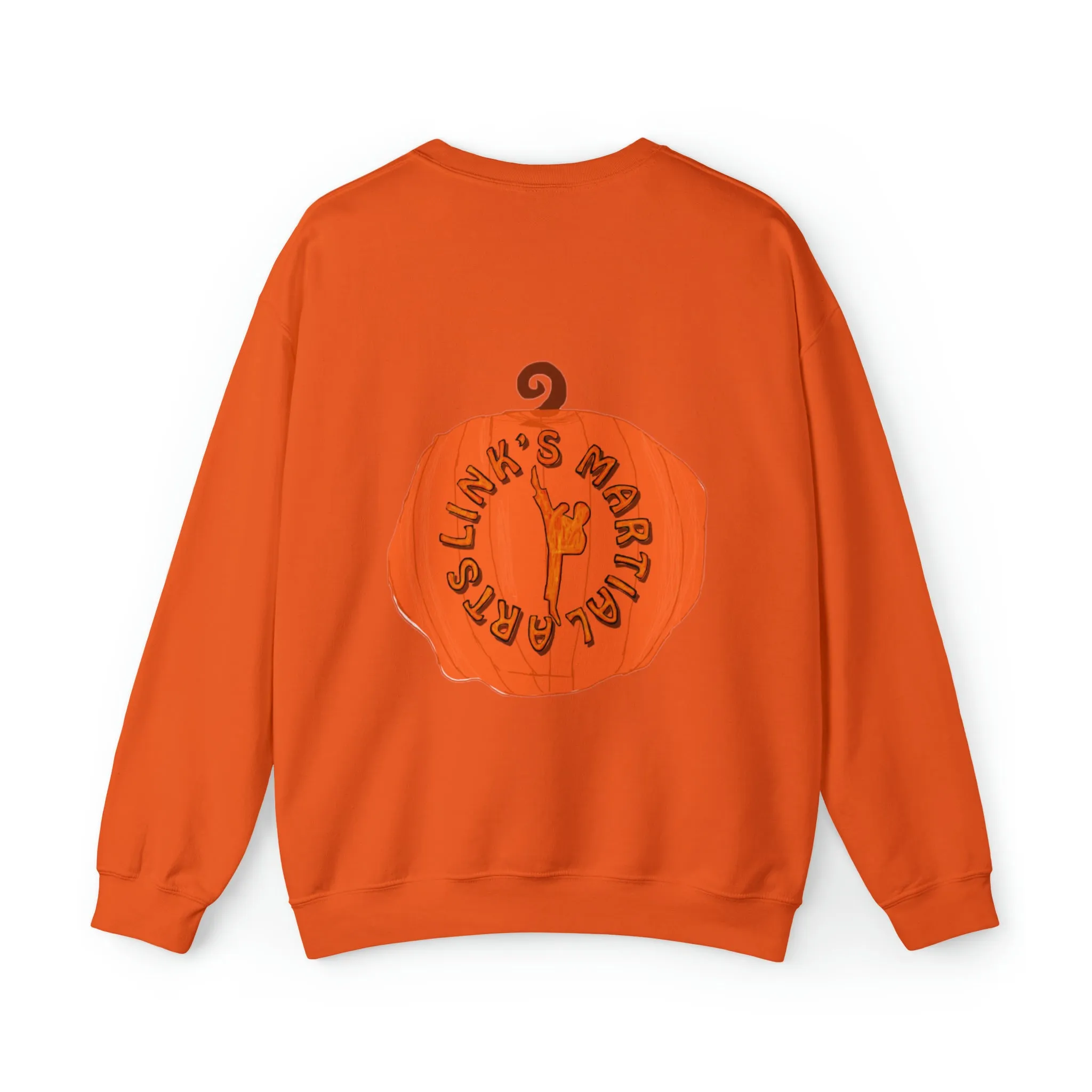 Link's Martial Arts Halloween Logo Unisex Heavy Blend™ Crewneck Sweatshirt