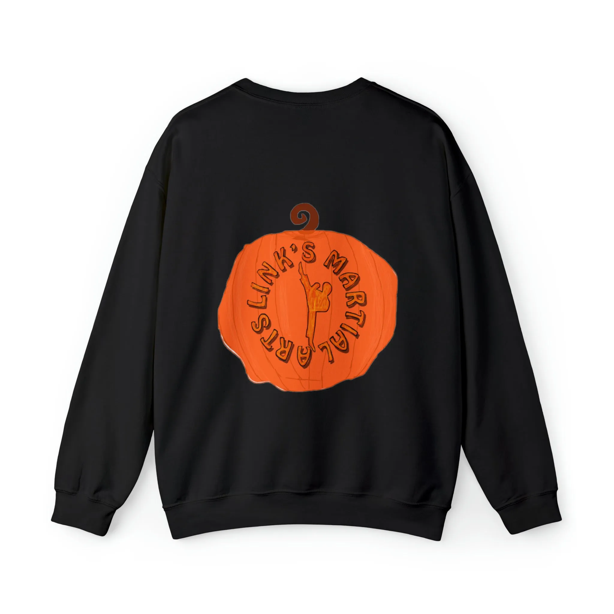 Link's Martial Arts Halloween Logo Unisex Heavy Blend™ Crewneck Sweatshirt