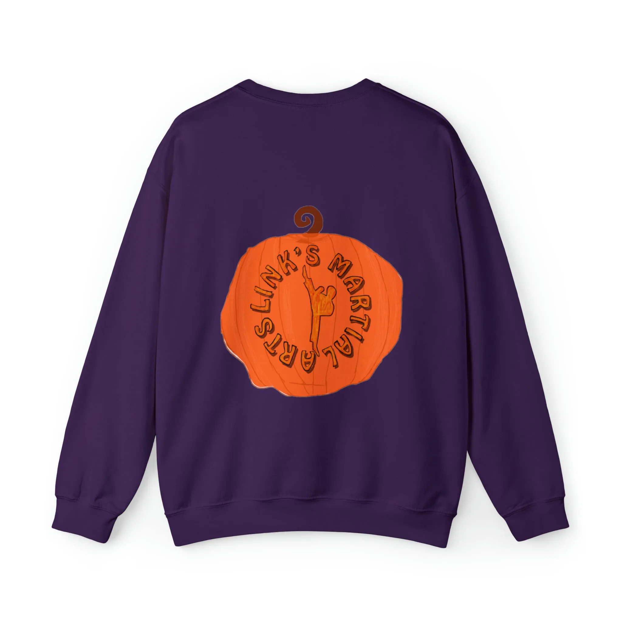 Link's Martial Arts Halloween Logo Unisex Heavy Blend™ Crewneck Sweatshirt