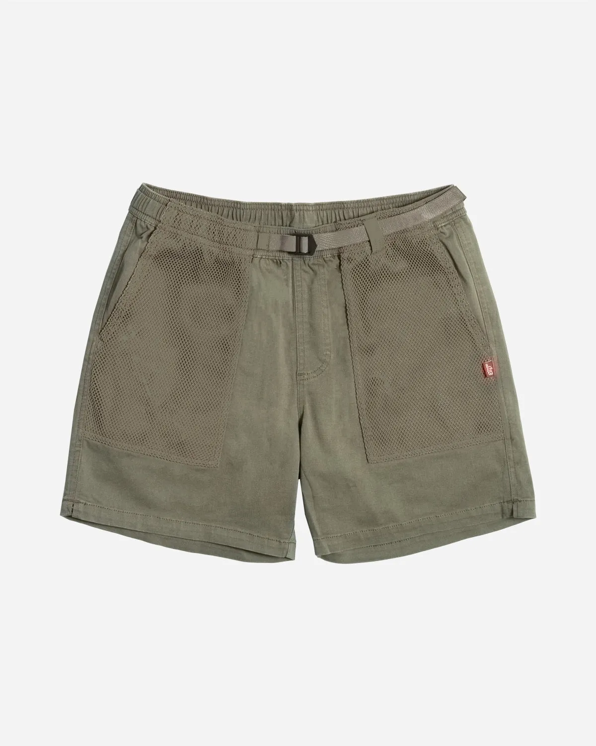 Lost Mens Covert 17" Walkshorts - Dark Military Green