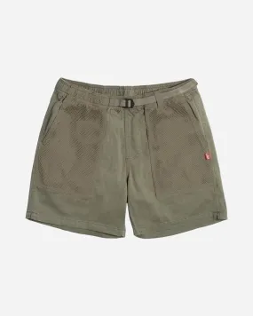 Lost Mens Covert 17" Walkshorts - Dark Military Green