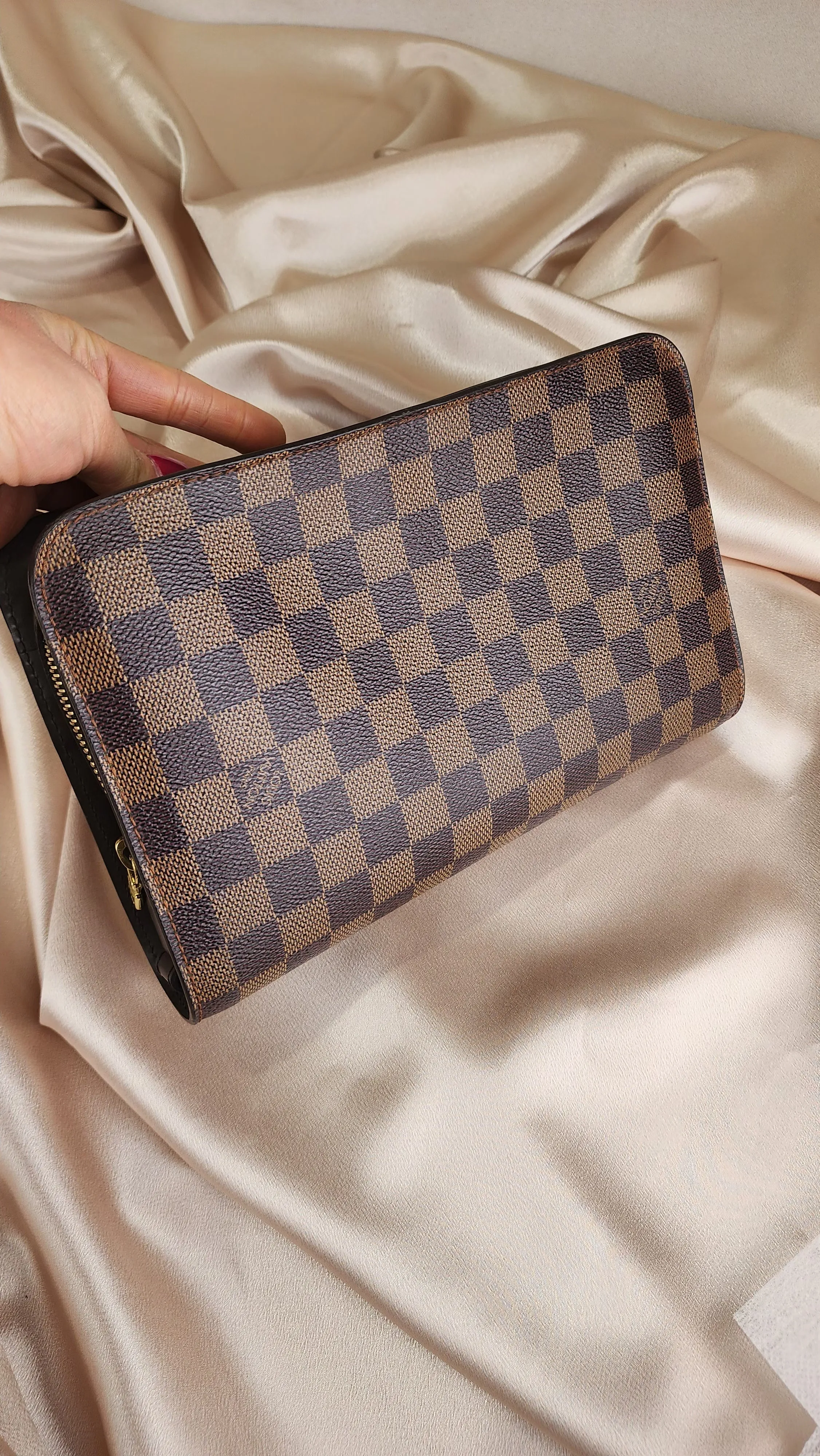 Louis Vuitton Damier Ebene Saint Louis Clutch