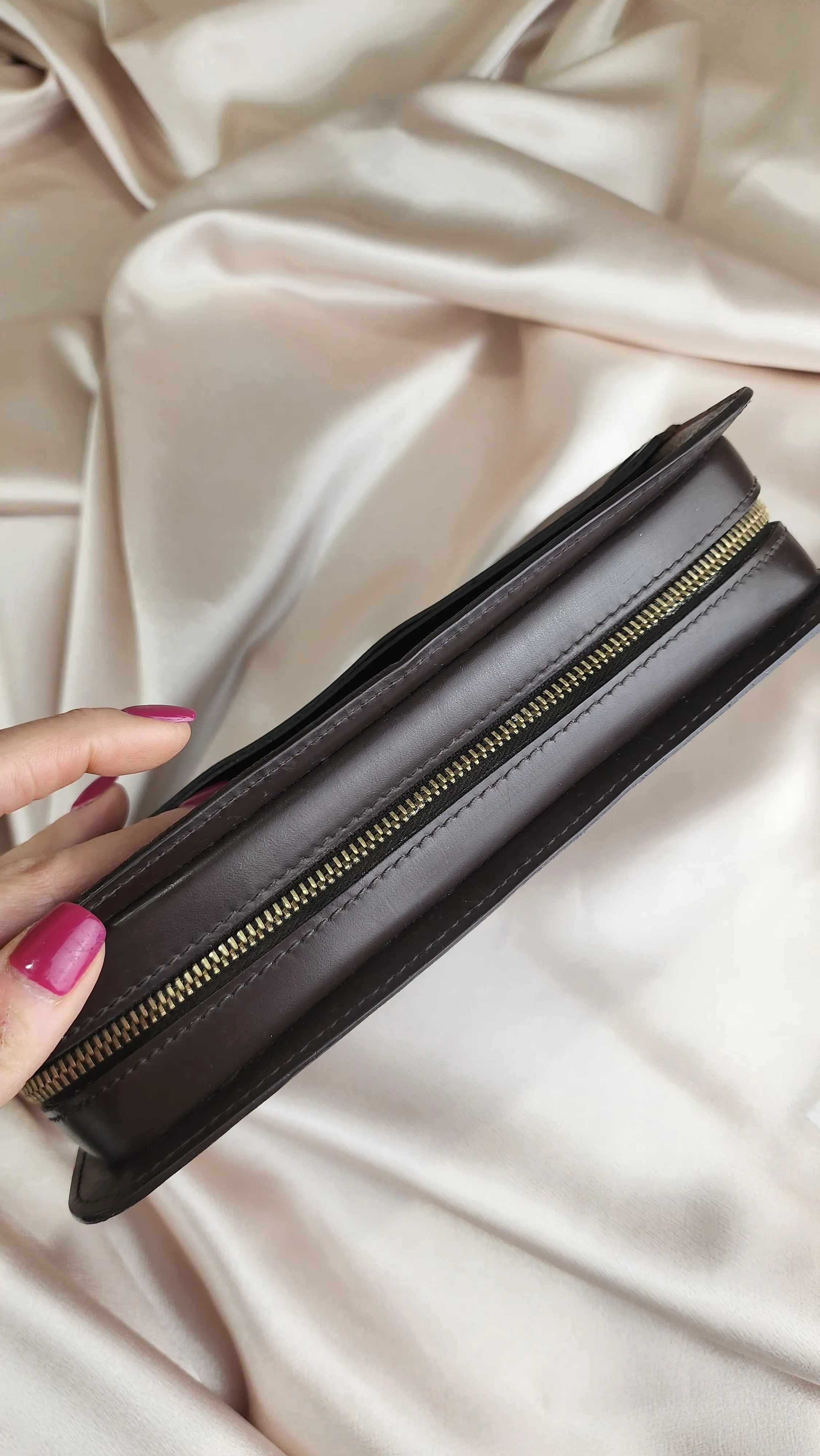 Louis Vuitton Damier Ebene Saint Louis Clutch