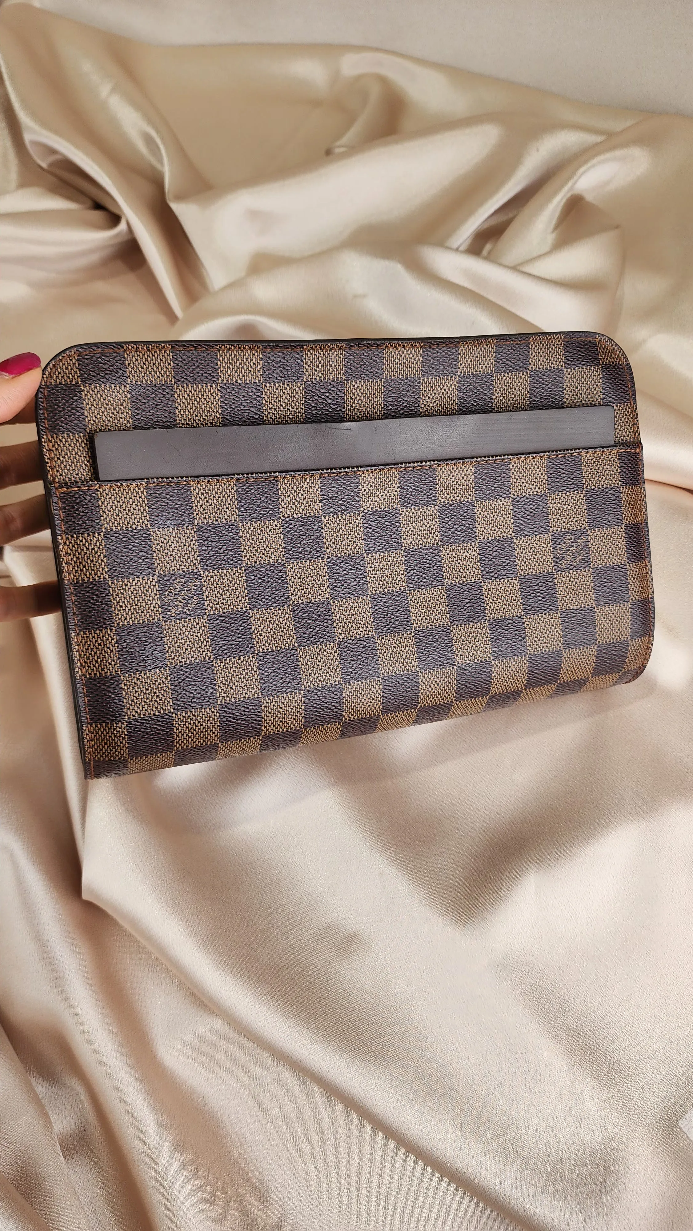 Louis Vuitton Damier Ebene Saint Louis Clutch