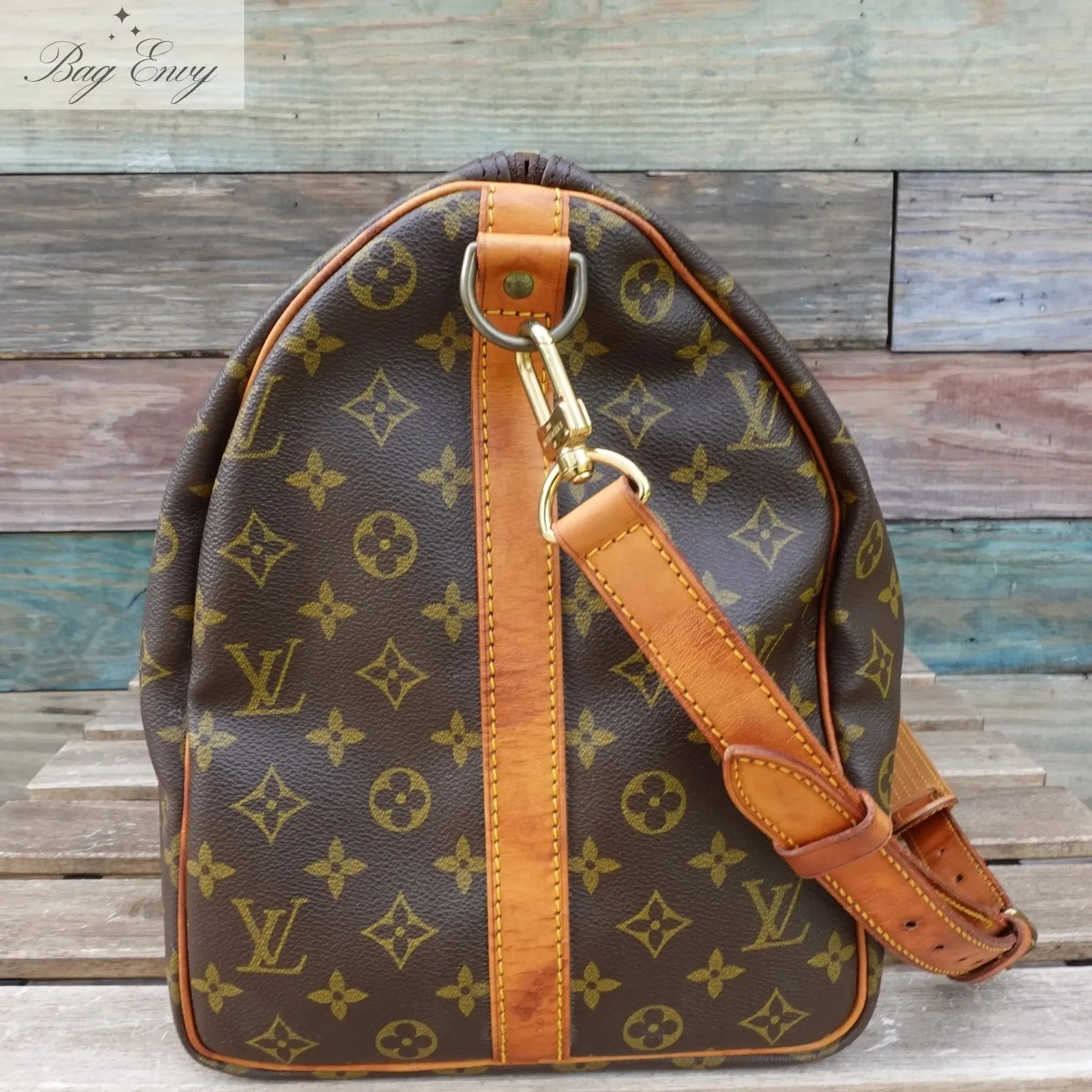 LOUIS VUITTON Monogram Keepall Bandoulière 50