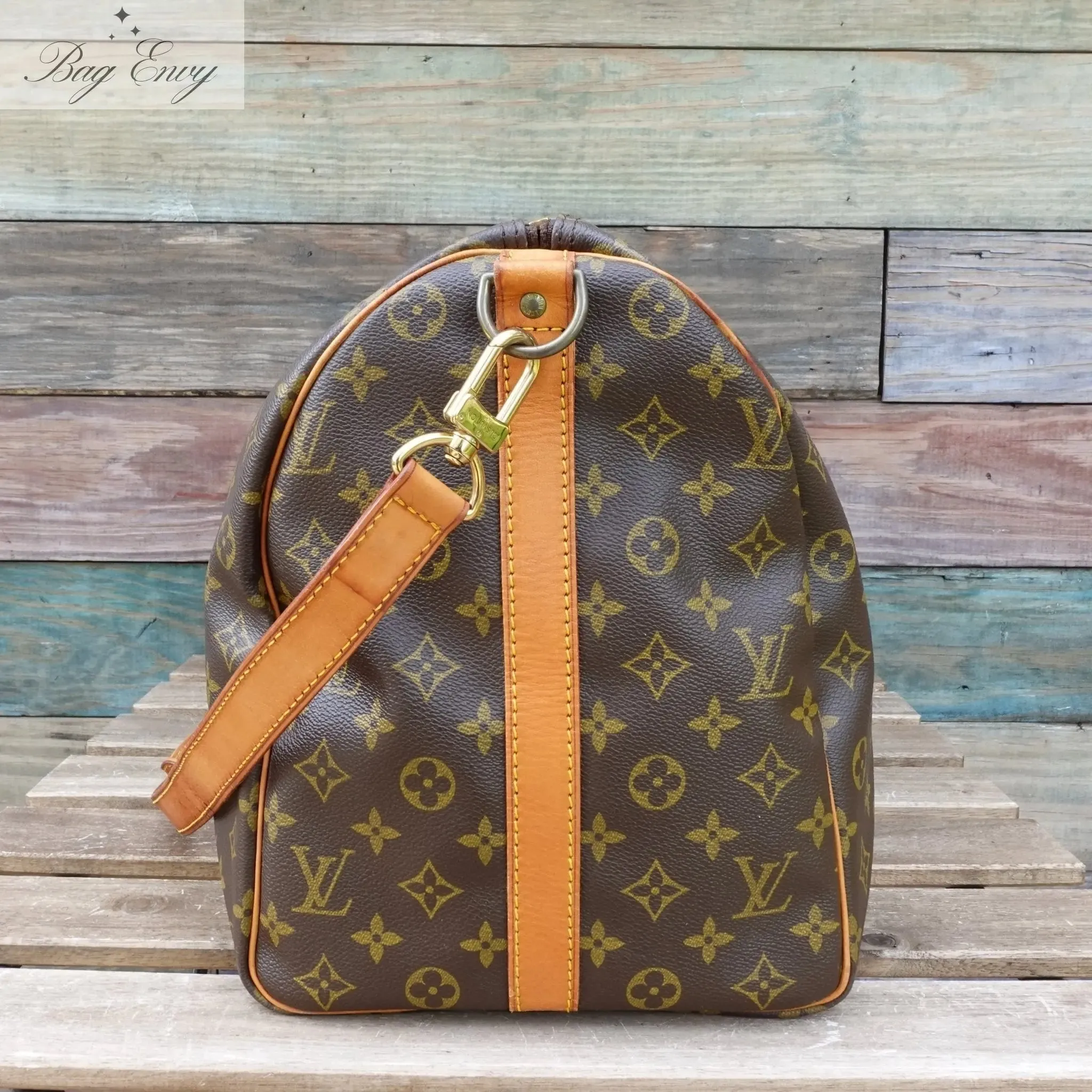 LOUIS VUITTON Monogram Keepall Bandoulière 50