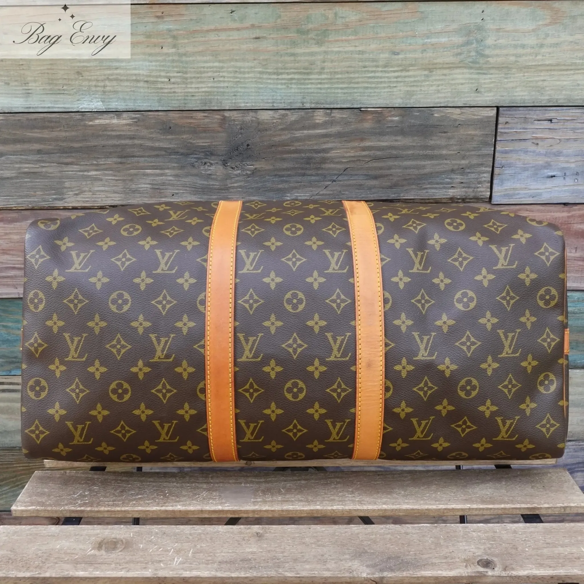 LOUIS VUITTON Monogram Keepall Bandoulière 50