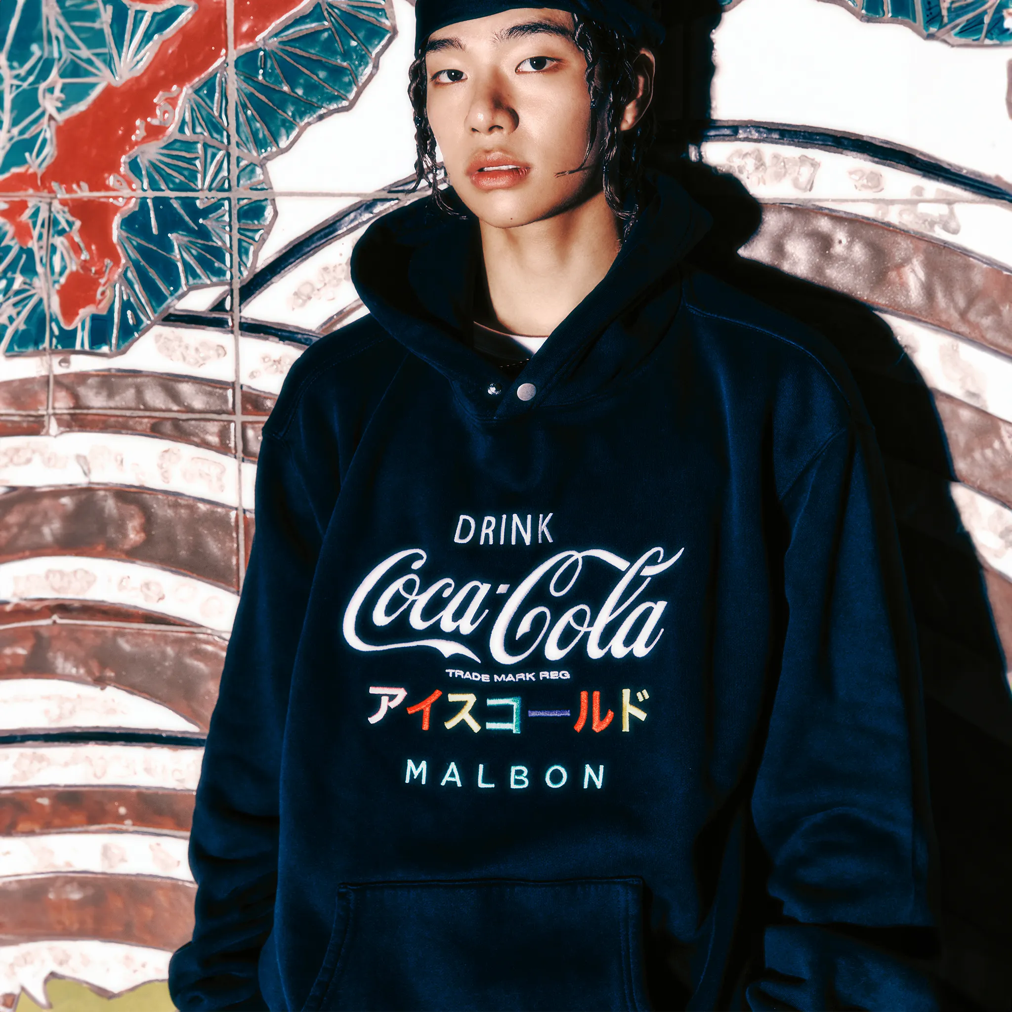 MALBON X COCA COLA ICE COLD HOODIE