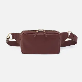 Men's Sling in Silk Napa Leather - Brown