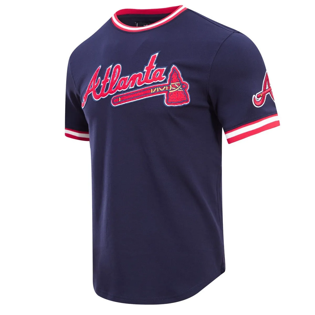 MLB ATLANTA BRAVES CLASSIC CHENILLE MEN'S TOP (MIDNIGHT NAVY)