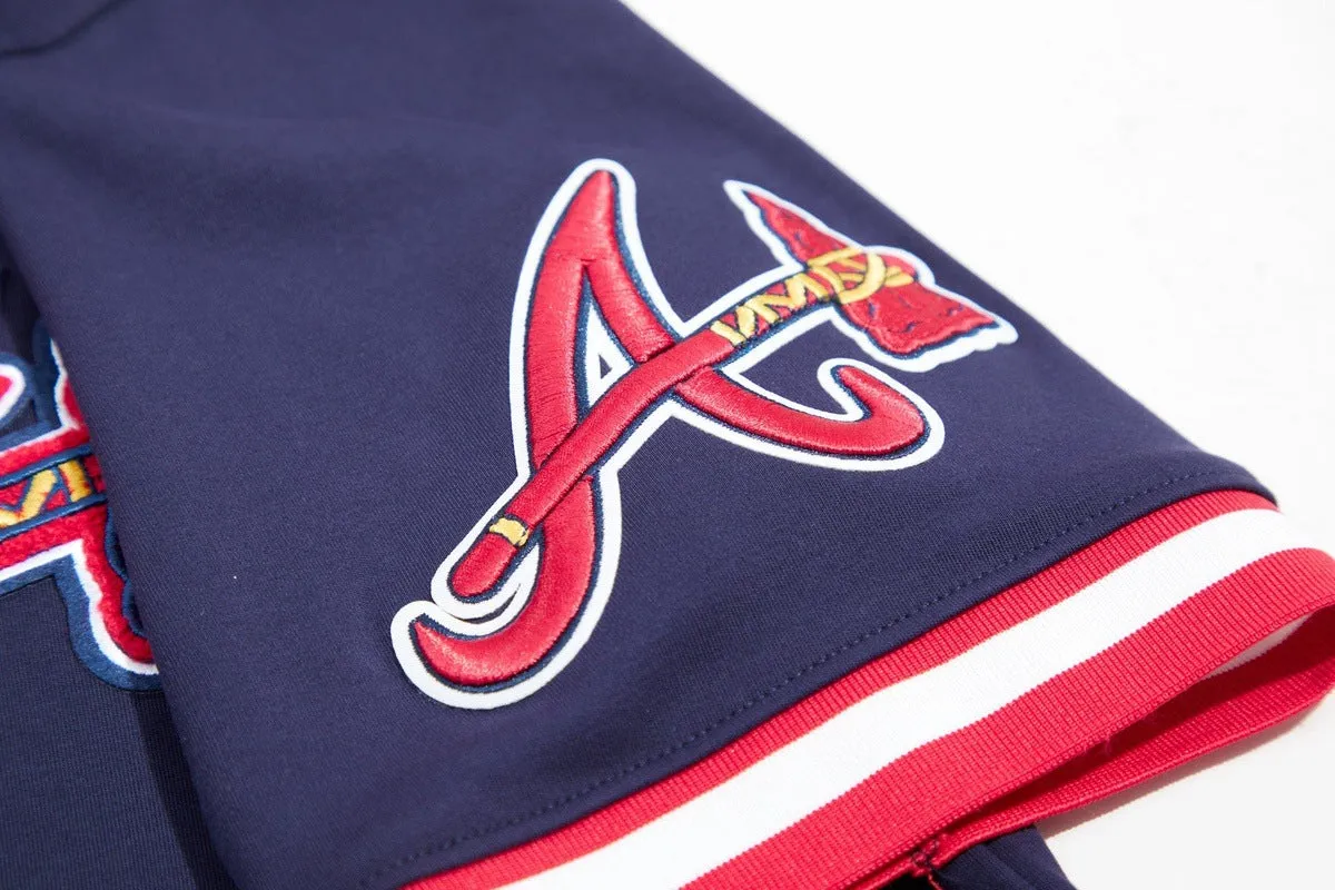 MLB ATLANTA BRAVES CLASSIC CHENILLE MEN'S TOP (MIDNIGHT NAVY)