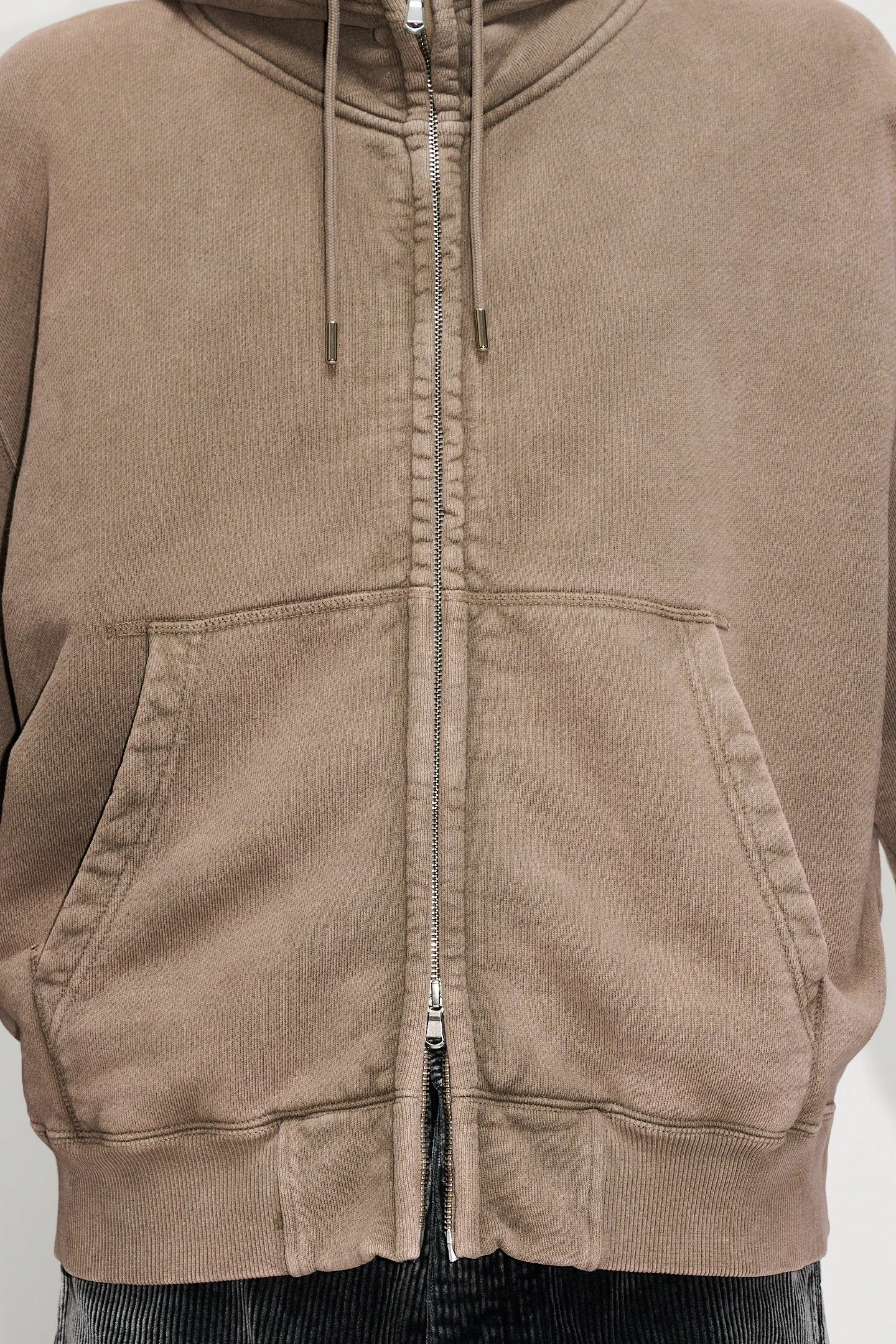 Oversized Zip-up Hoodie