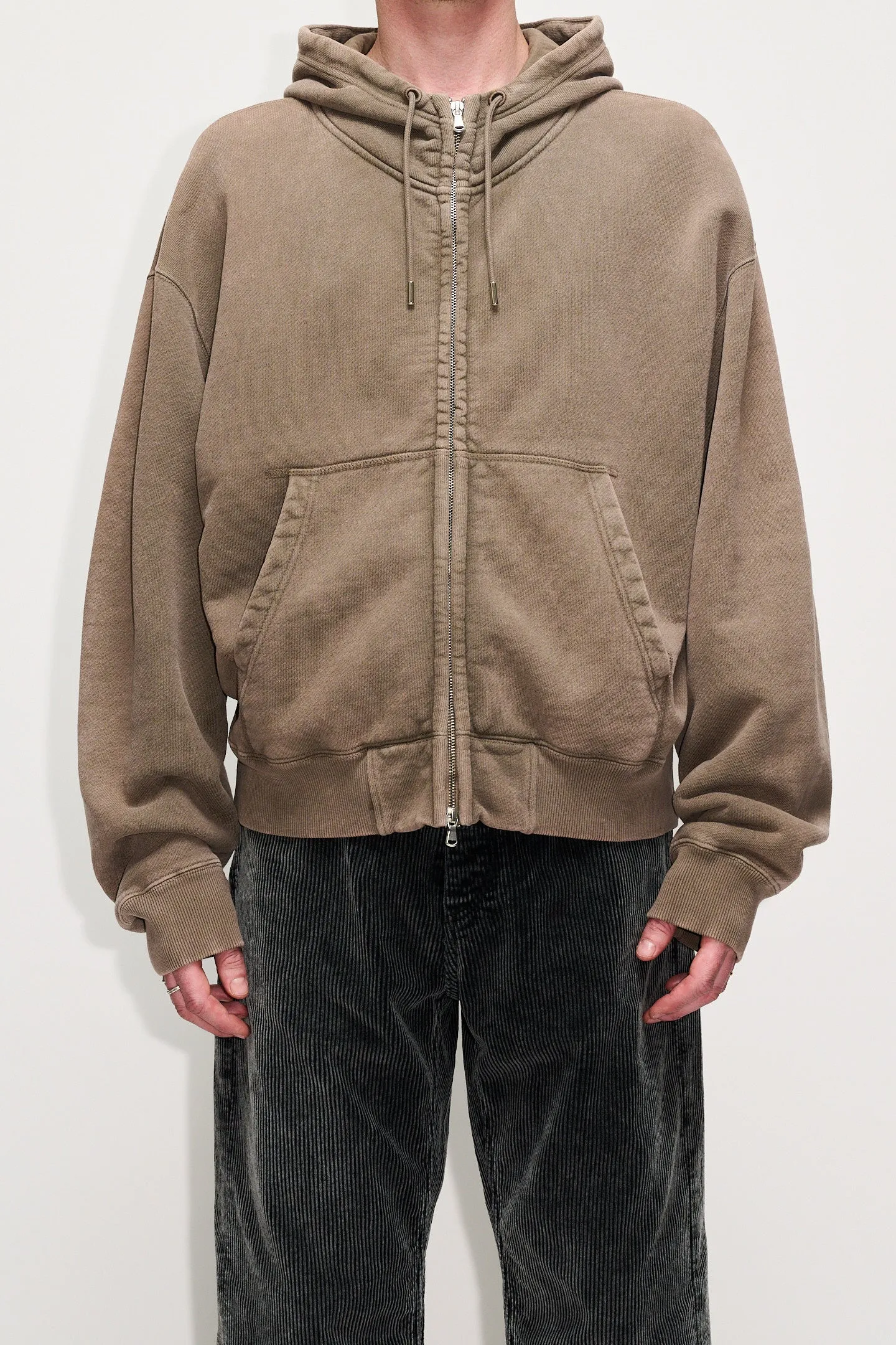 Oversized Zip-up Hoodie