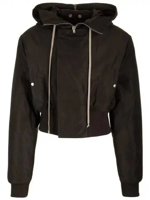 Rick Owens ALICE drawstring hooded bomber jacket 271592