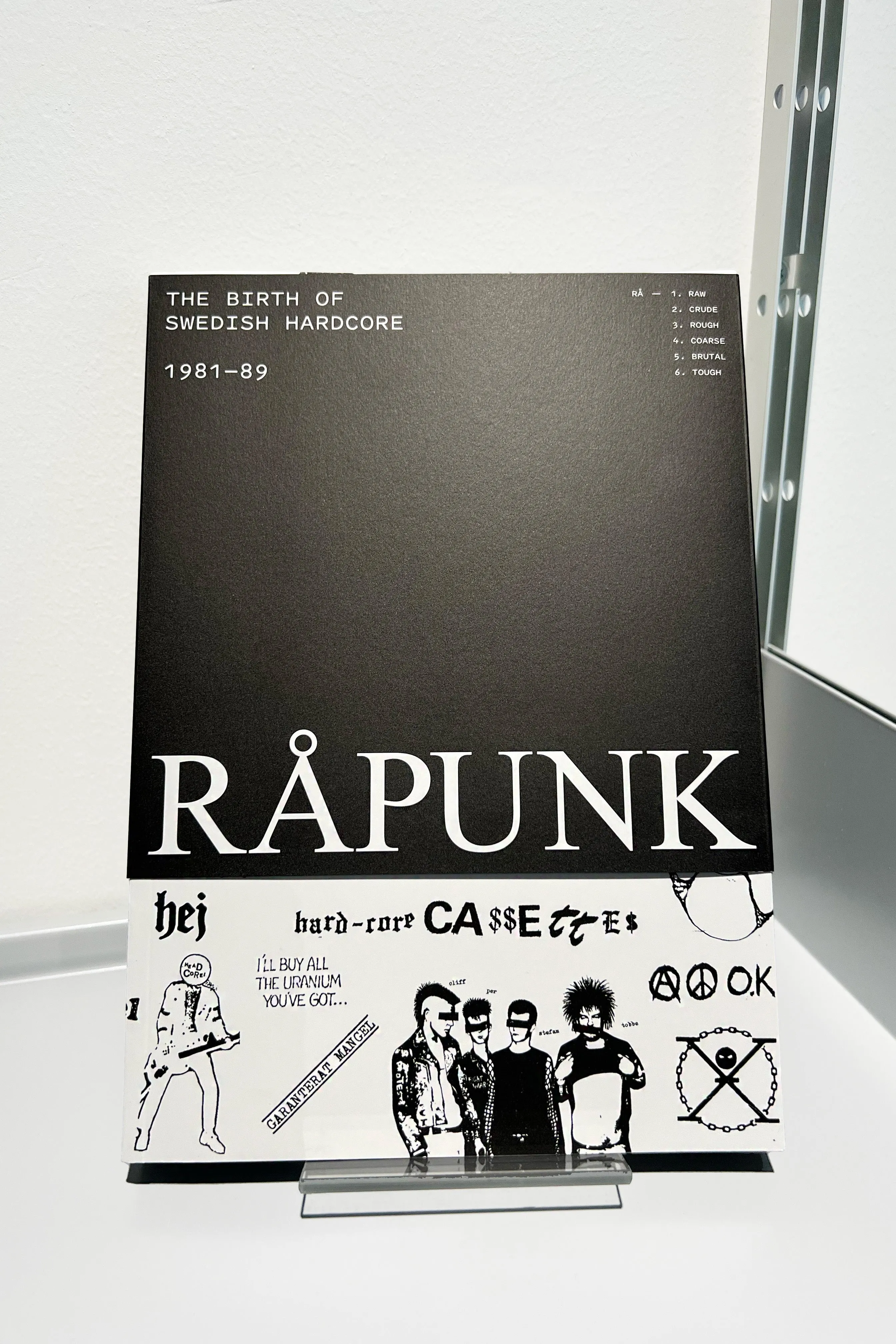 RPUNK, The birth of Swedish hardcore 1981-89 by NO GOOD