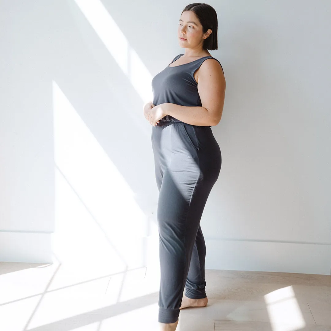 Serenity Tank Jumpsuit, Storm