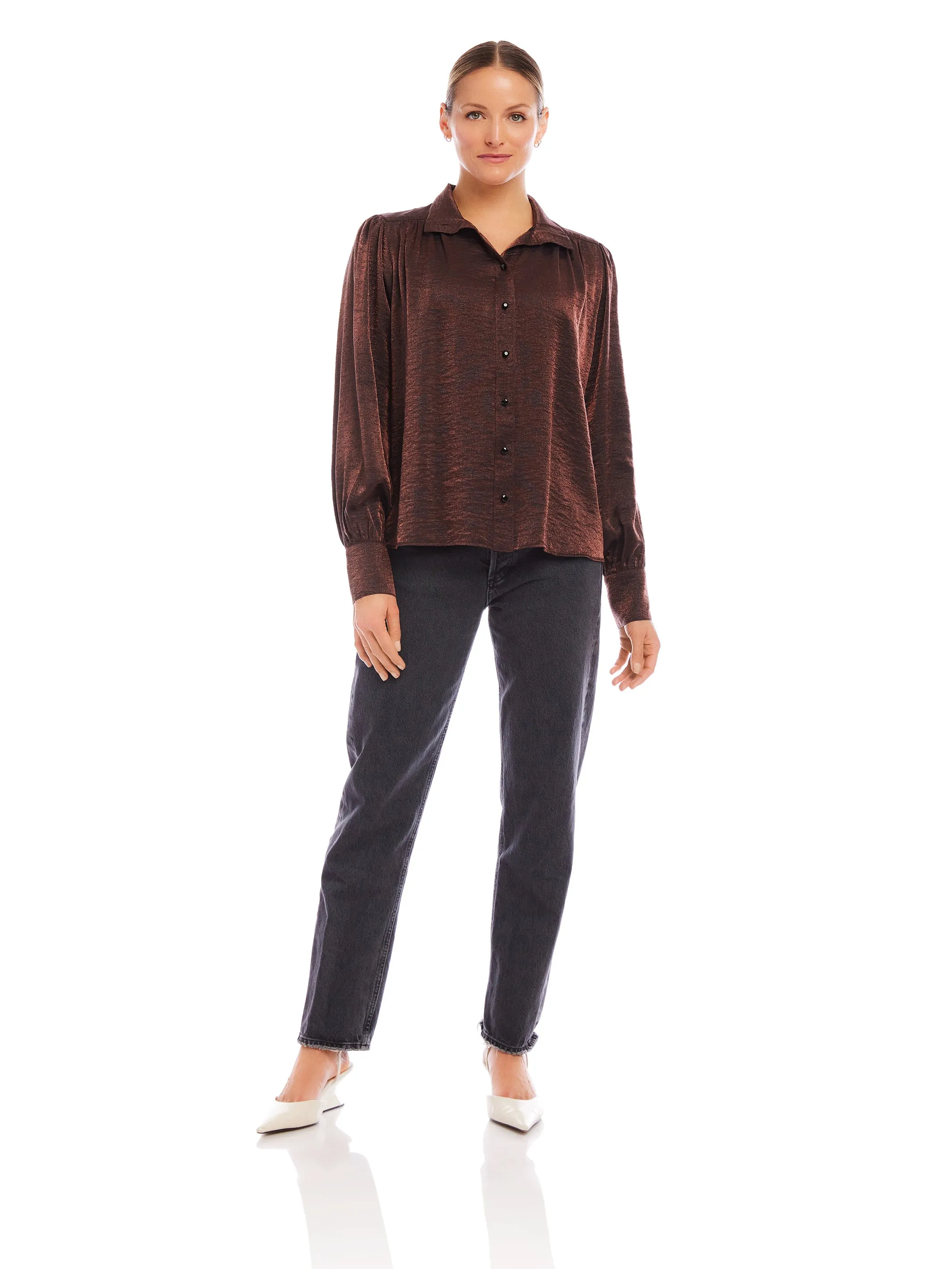 Sienna Shirred Blouse