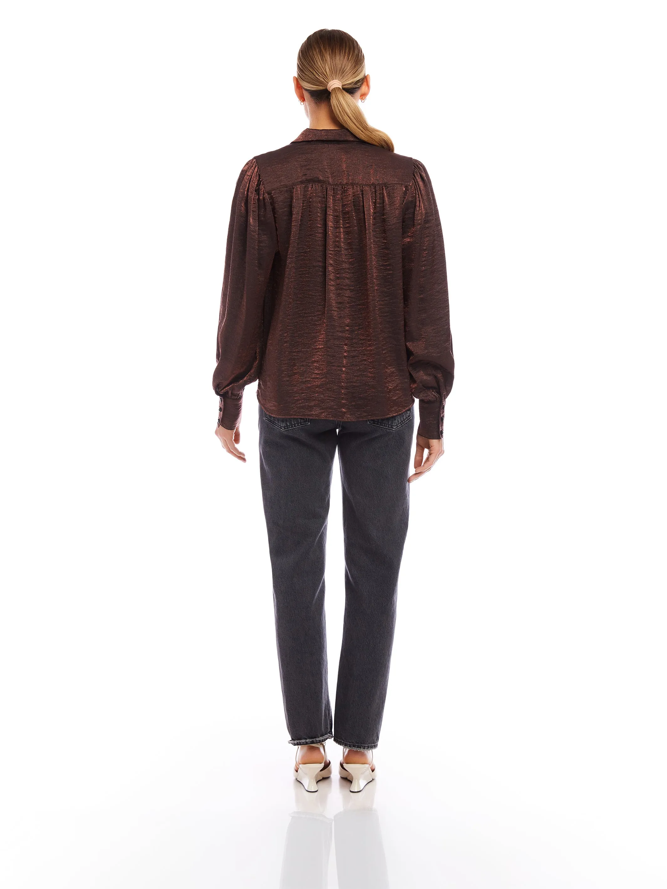 Sienna Shirred Blouse